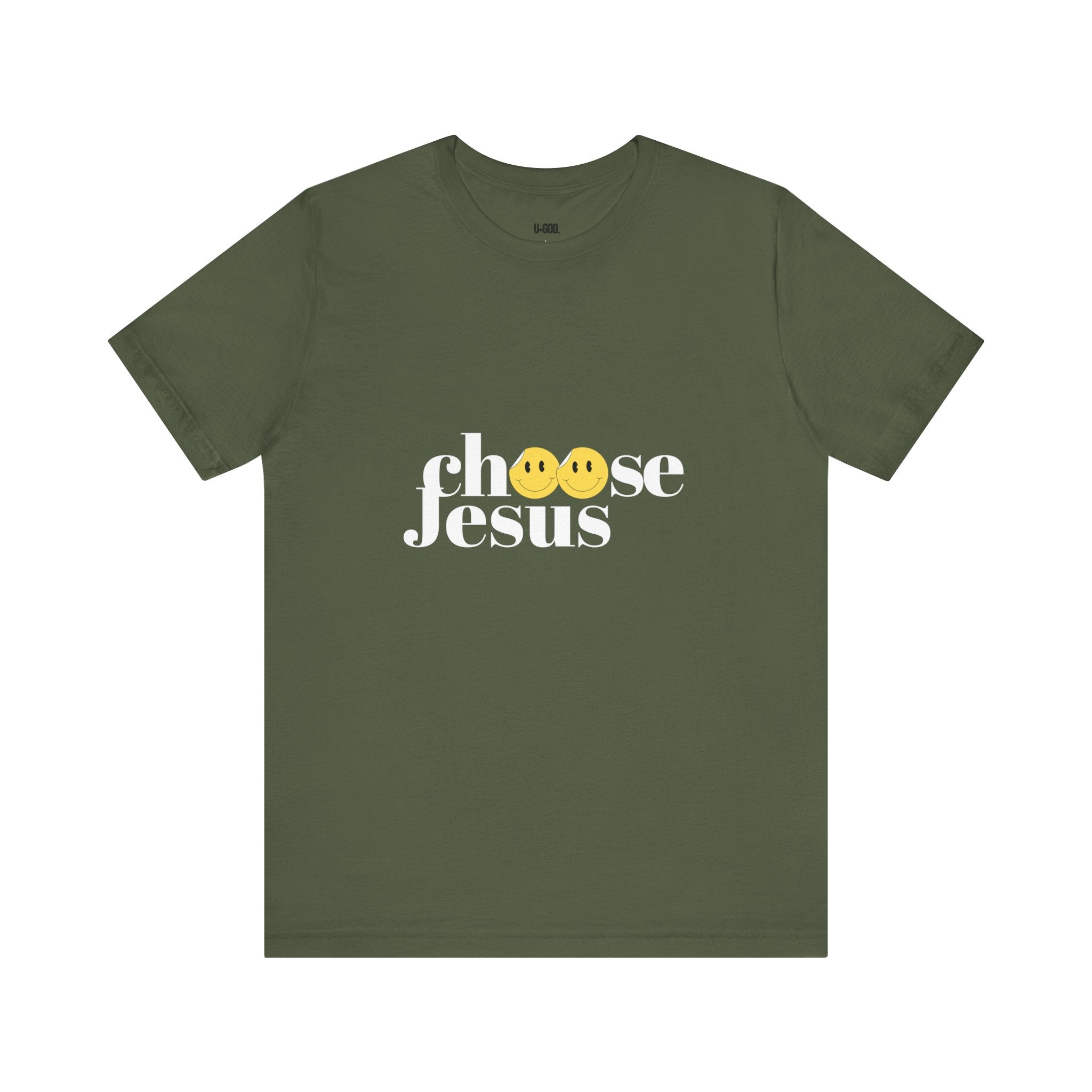 Choose Jesus: Faith-Driven Graphic Tee - U+GOD