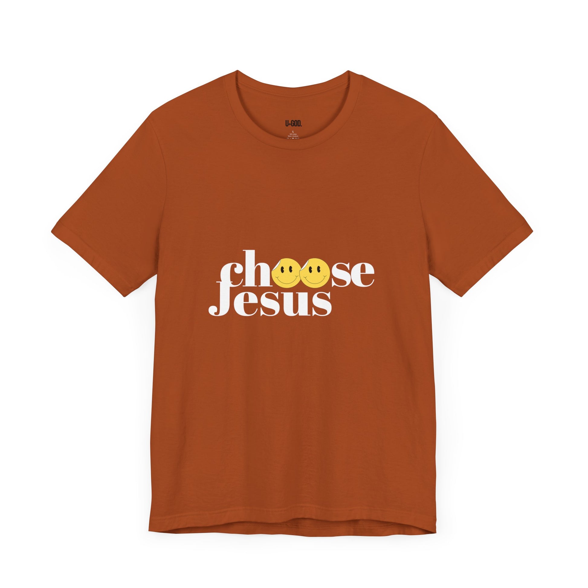 Choose Jesus: Faith-Driven Graphic Tee - U+GOD
