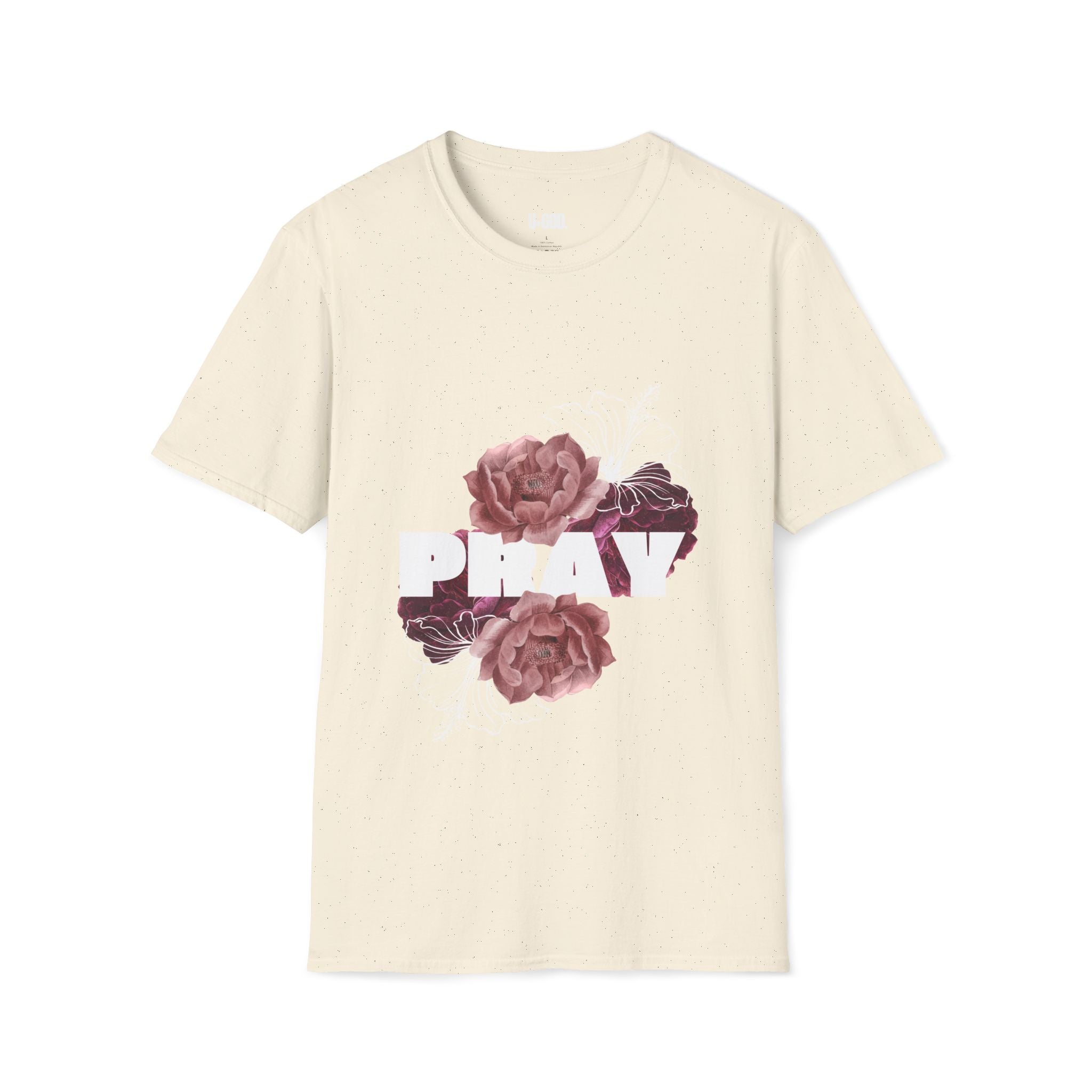 Pray Soft-style T-Shirt | U+God Clothing Line - U+GOD