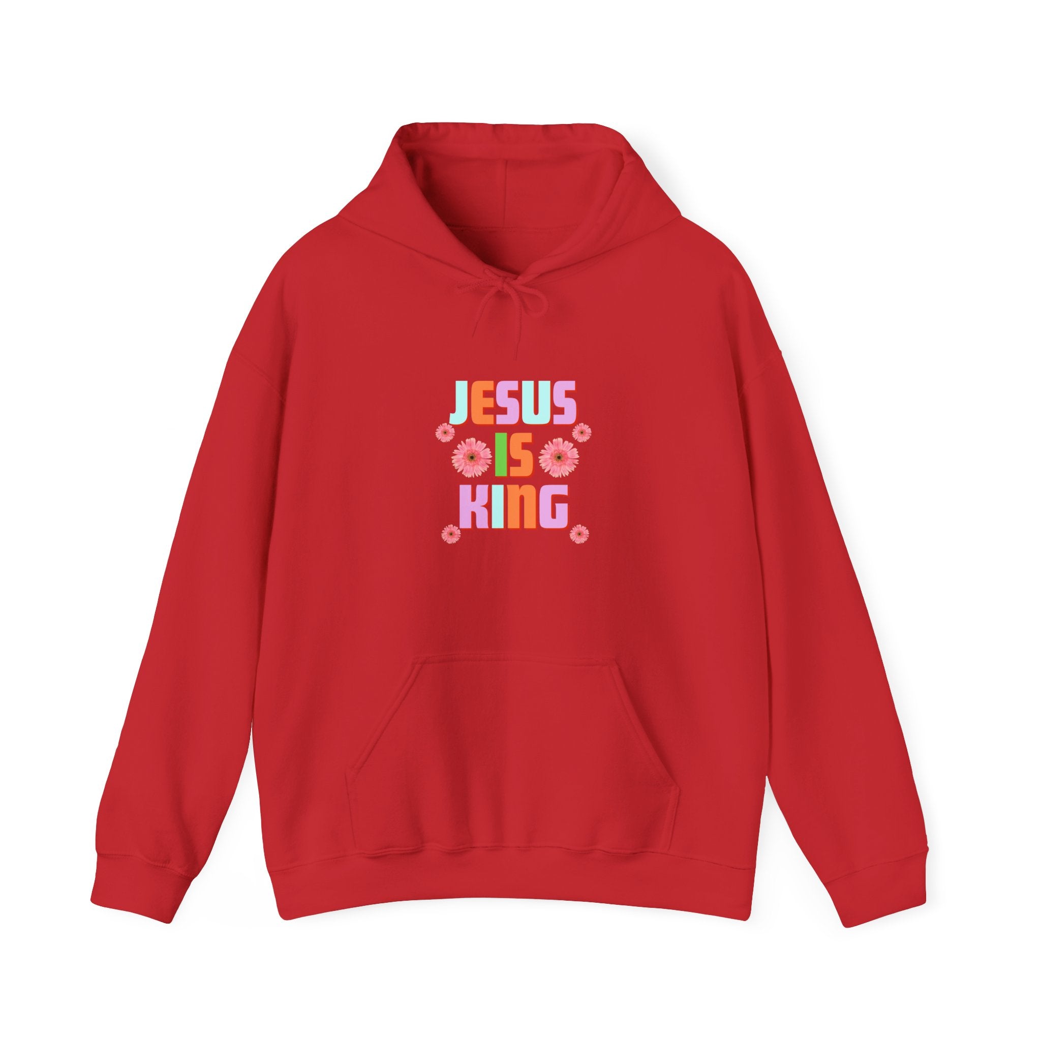 Jesus is King Women's Pullover Hoody: Embracing Faith in Style