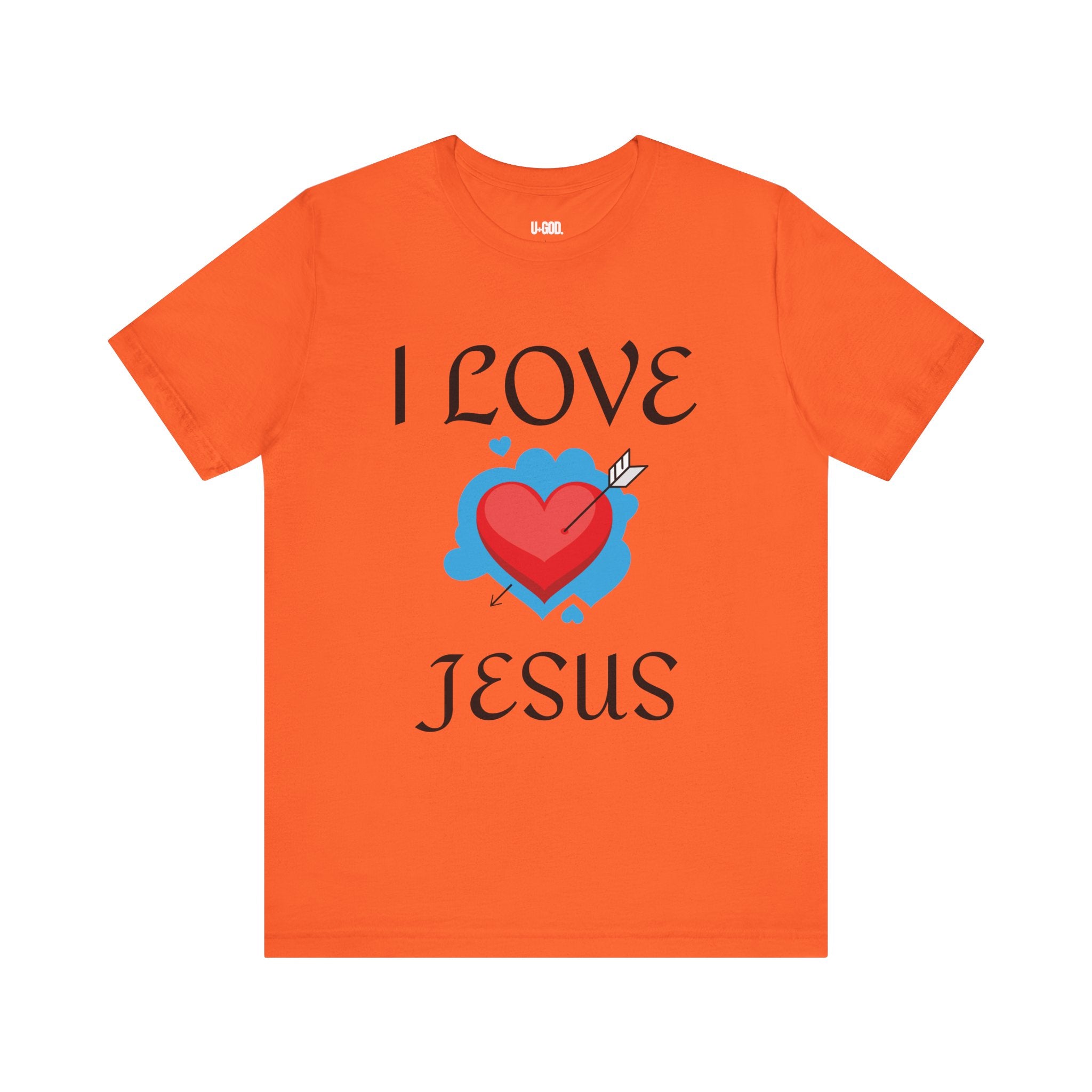 Unisex I love Jesus Tee - U+GOD