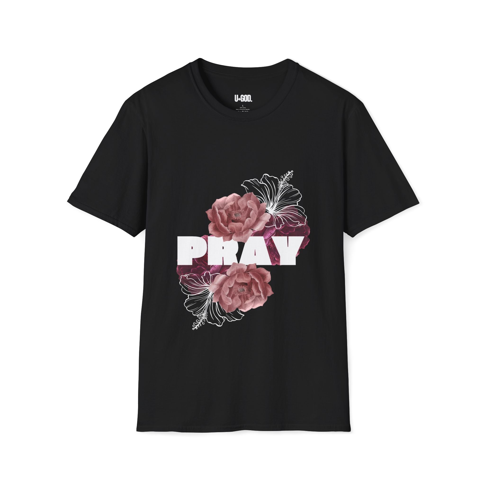 Pray Soft-style T-Shirt | U+God Clothing Line - U+GOD