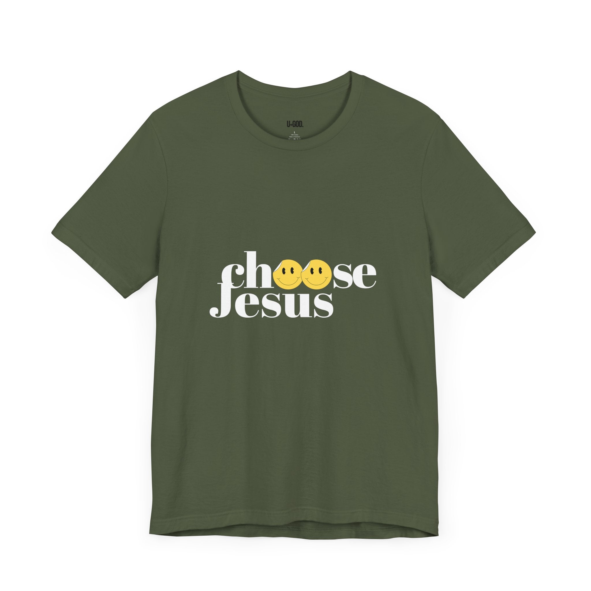 Choose Jesus: Faith-Driven Graphic Tee - U+GOD