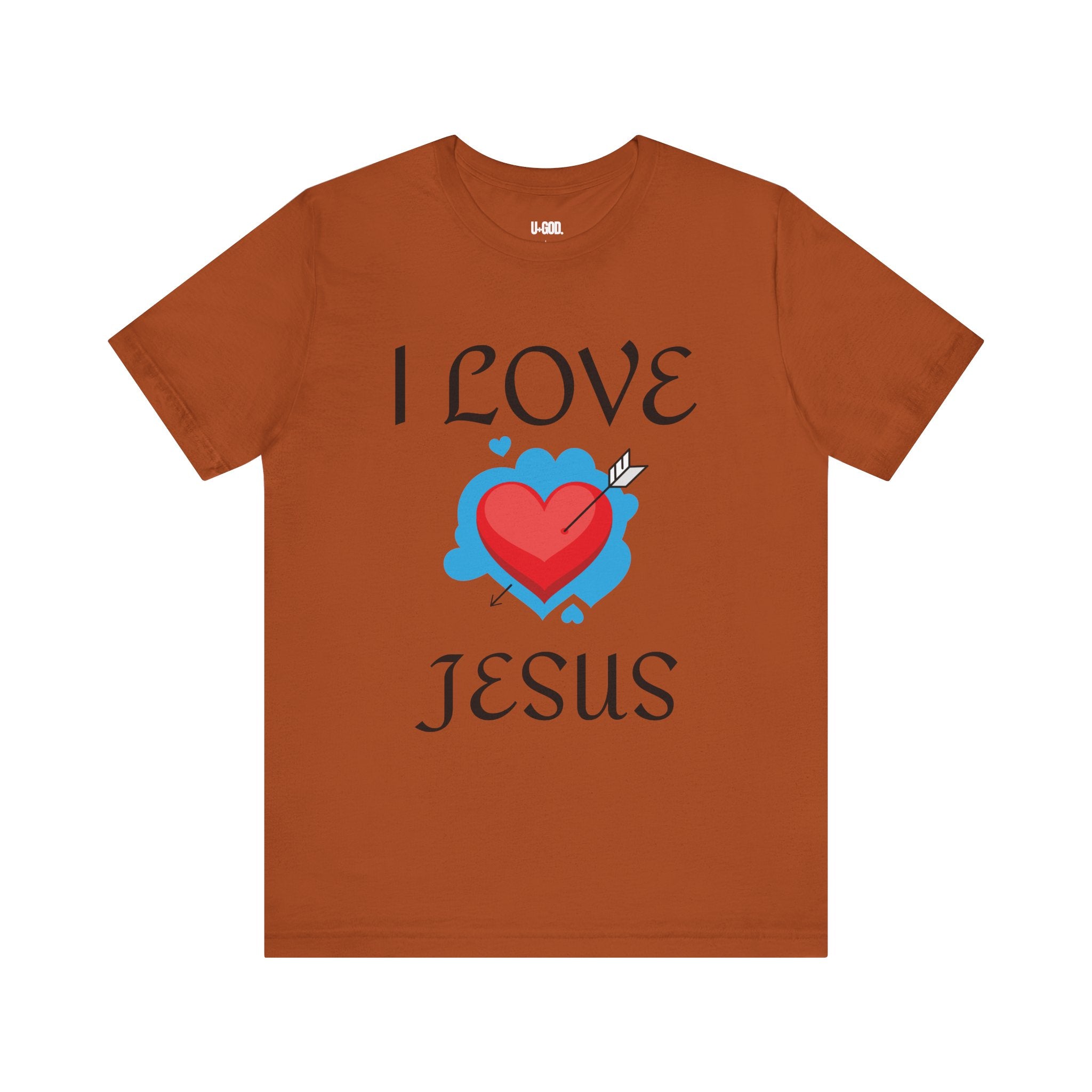 Unisex I love Jesus Tee - U+GOD