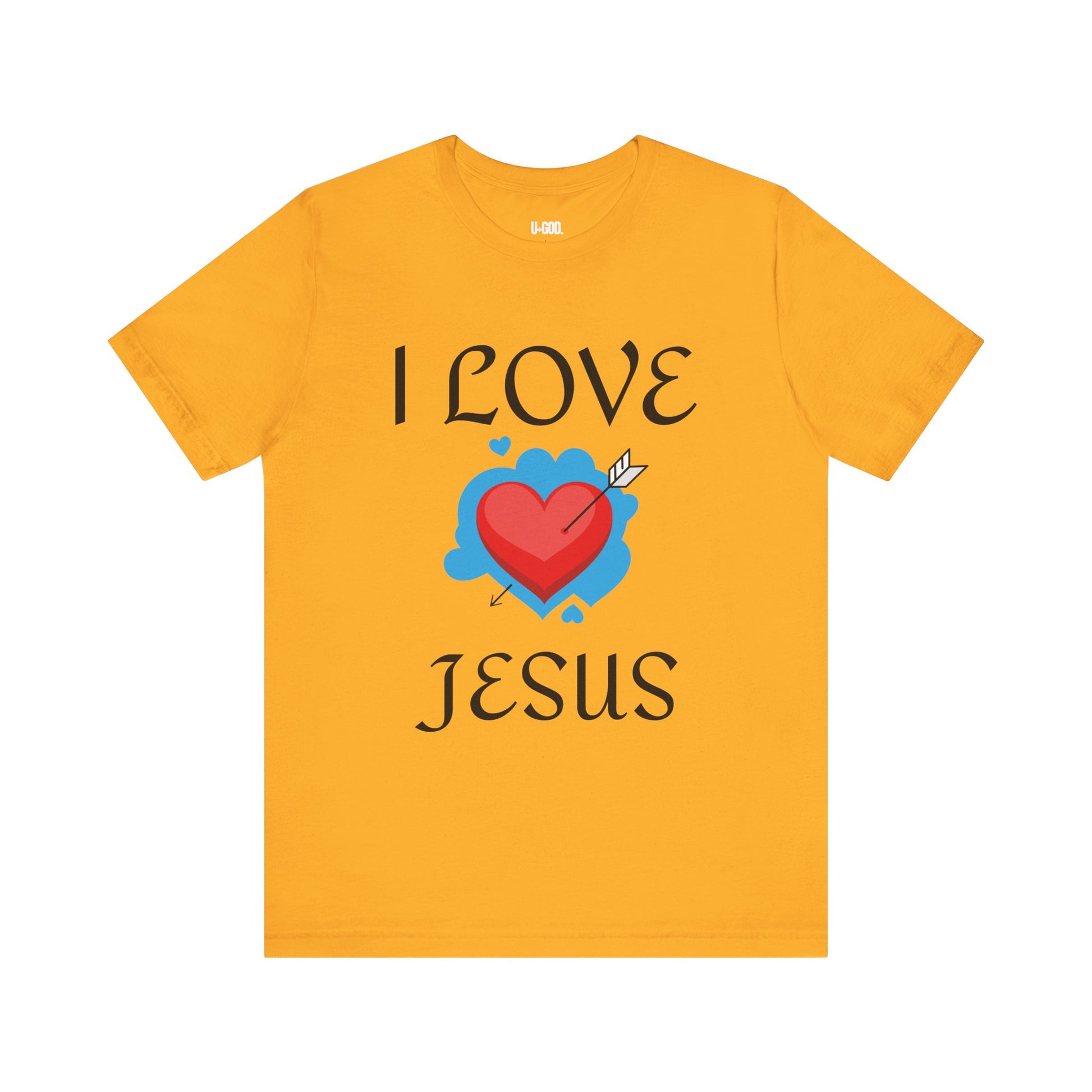 Unisex I love Jesus Tee - U+GOD