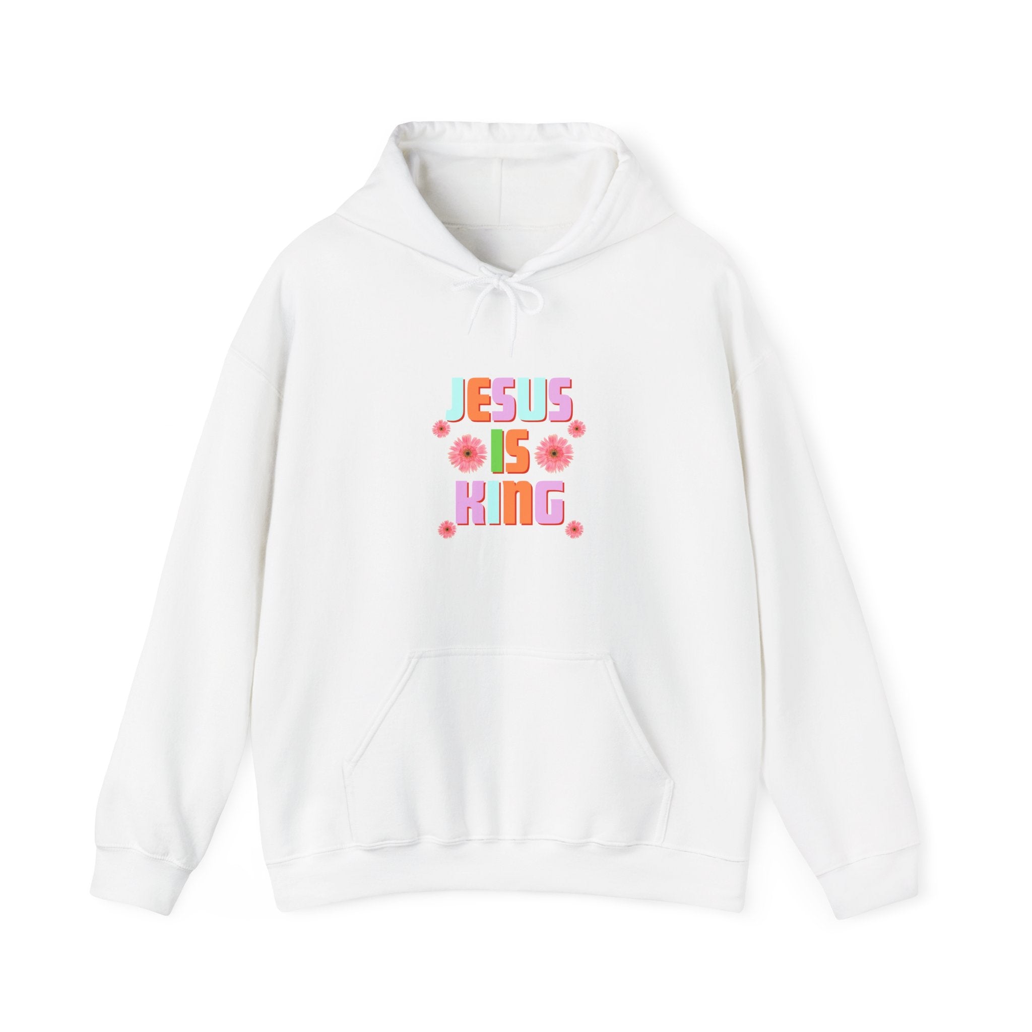 Jesus is King Women's Pullover Hoody: Embracing Faith in Style