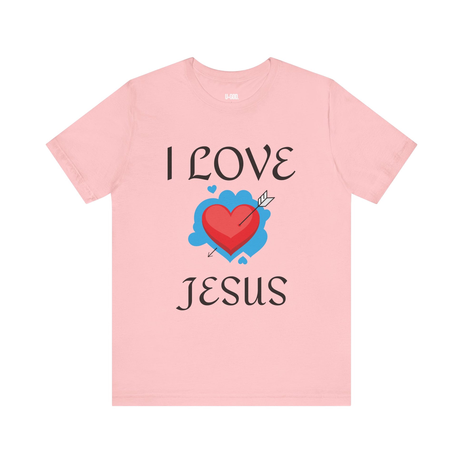 Unisex I love Jesus Tee - U+GOD