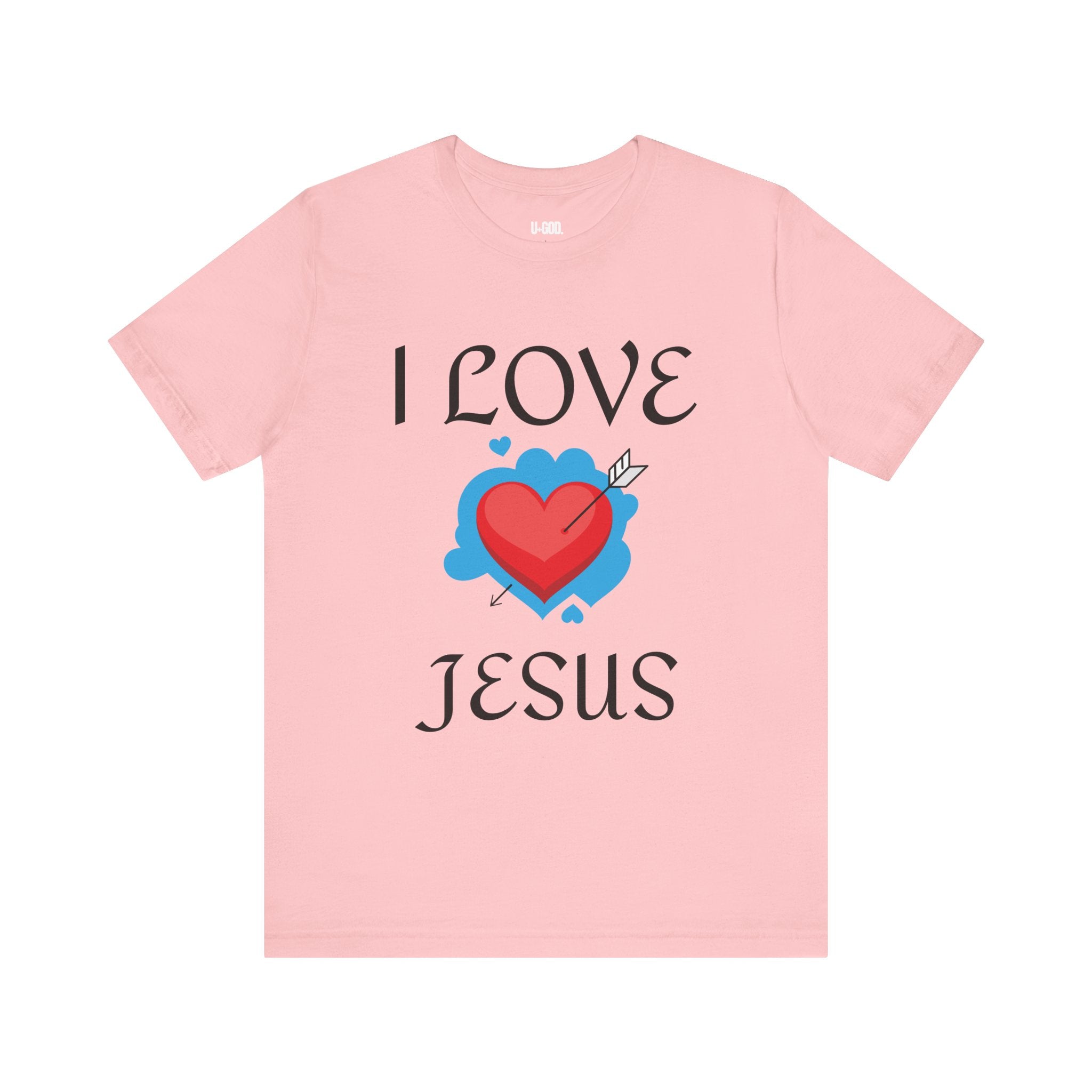Unisex I love Jesus Tee - U+GOD