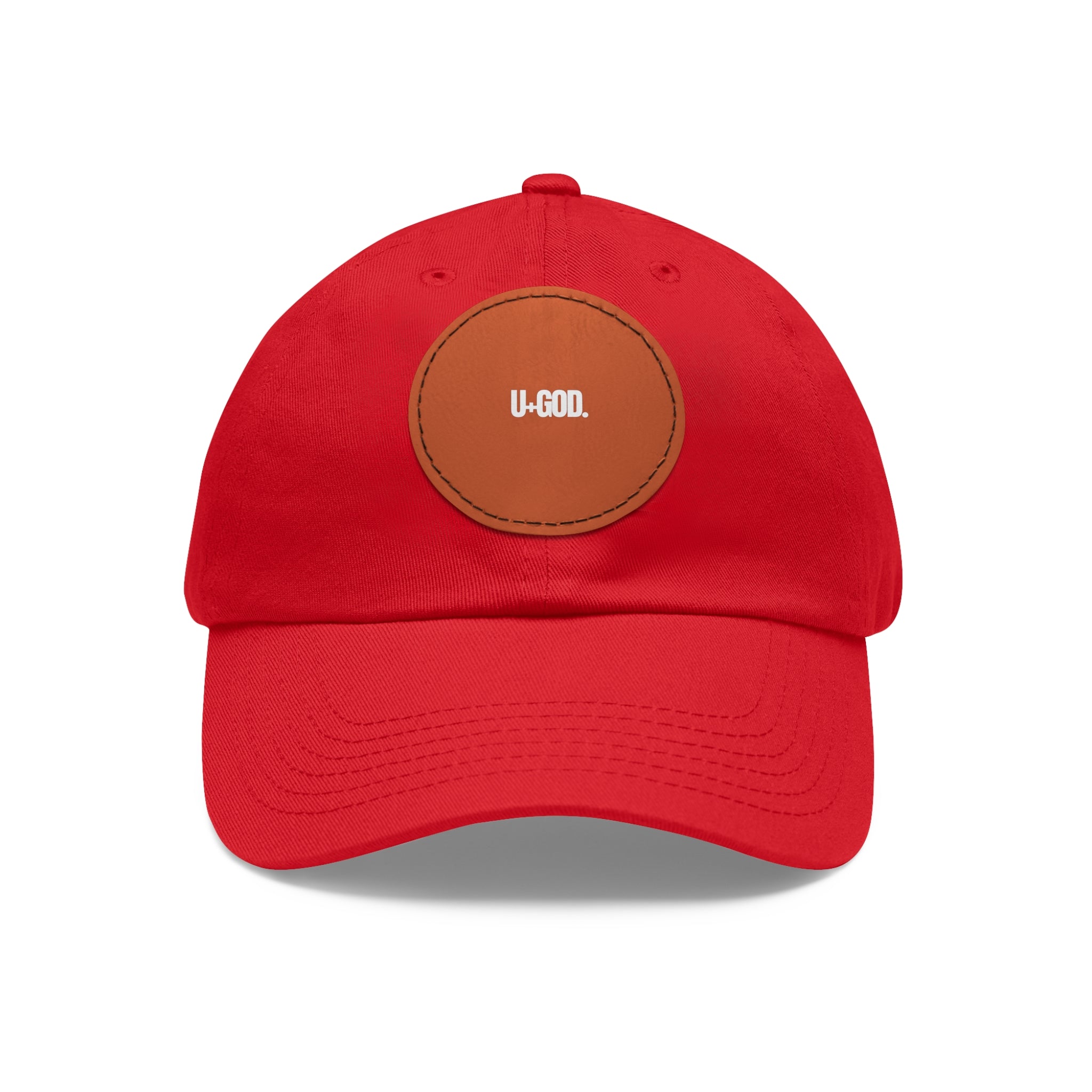 U+God leather Dad hat