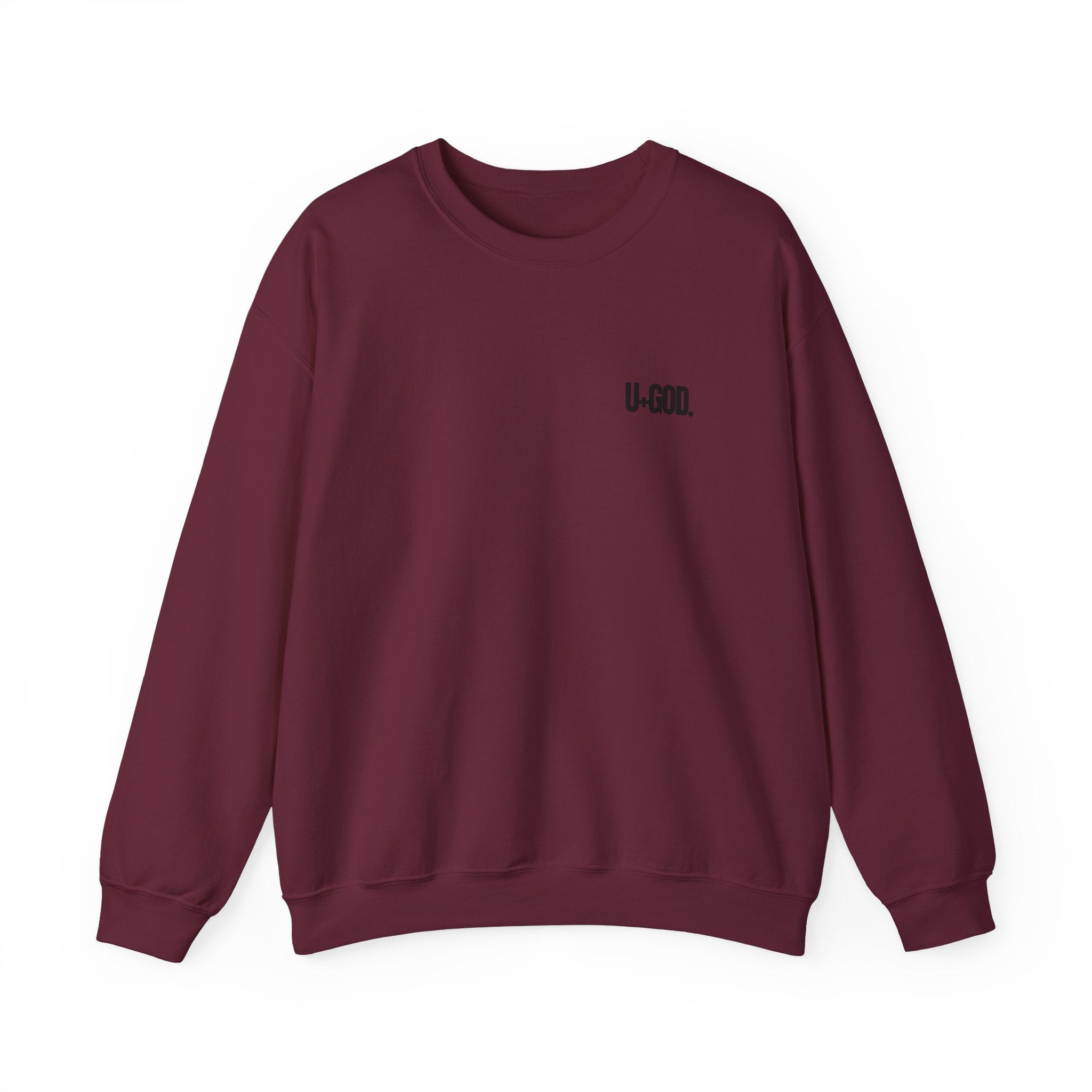 Unisex Crewneck Sweatshirt - U+GOD Design - U+GOD