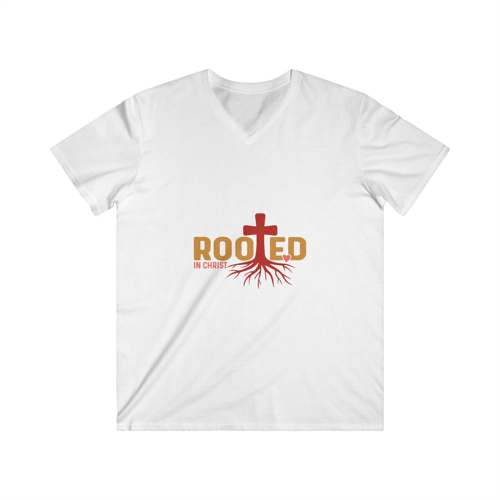 Men's Tee - Rooted in Christ, Faith-Inspired Apparel - U+GOD