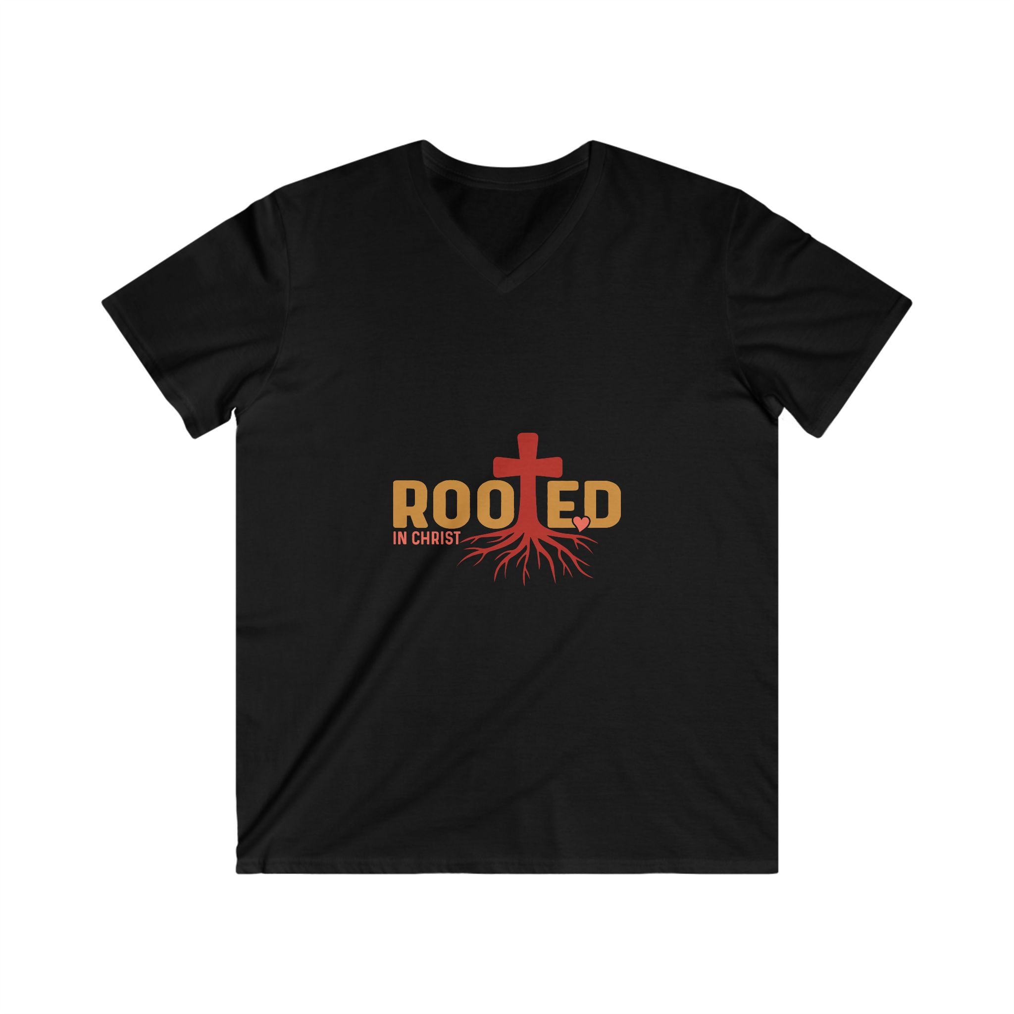 Men's Tee - Rooted in Christ, Faith-Inspired Apparel - U+GOD