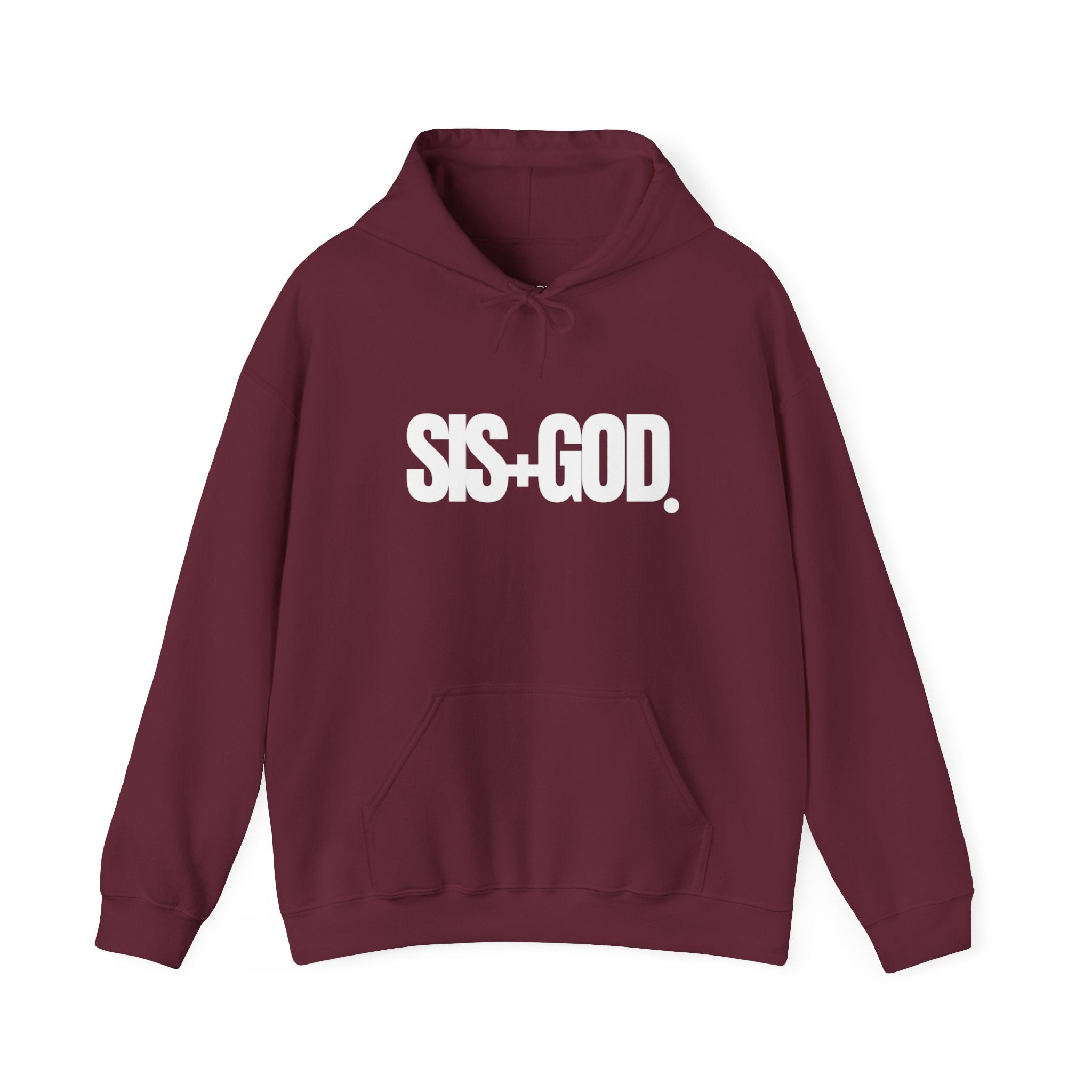 Unisex Hoodie - SIS+GOD Design - U+GOD