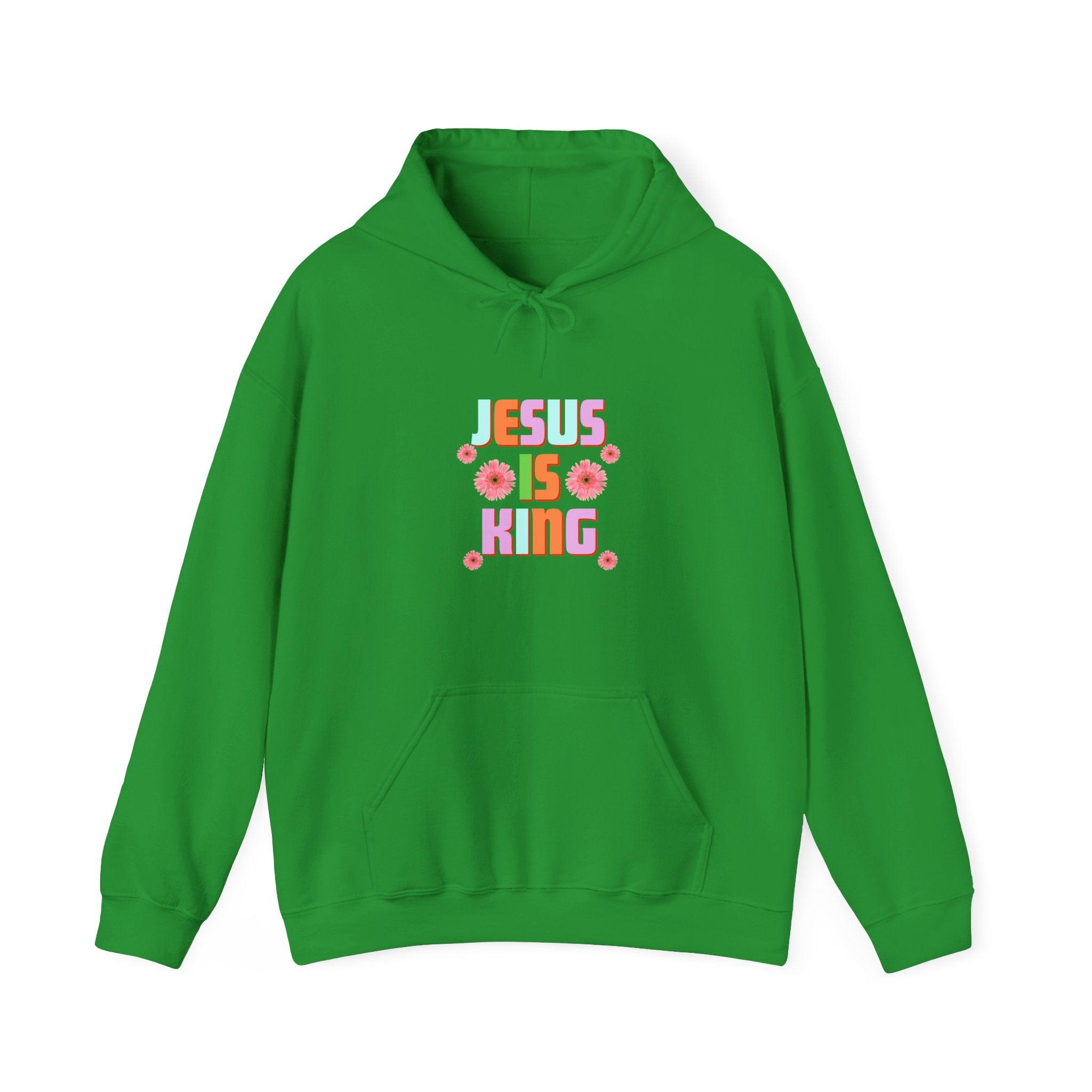 Jesus is King Women's Pullover Hoody: Embracing Faith in Style