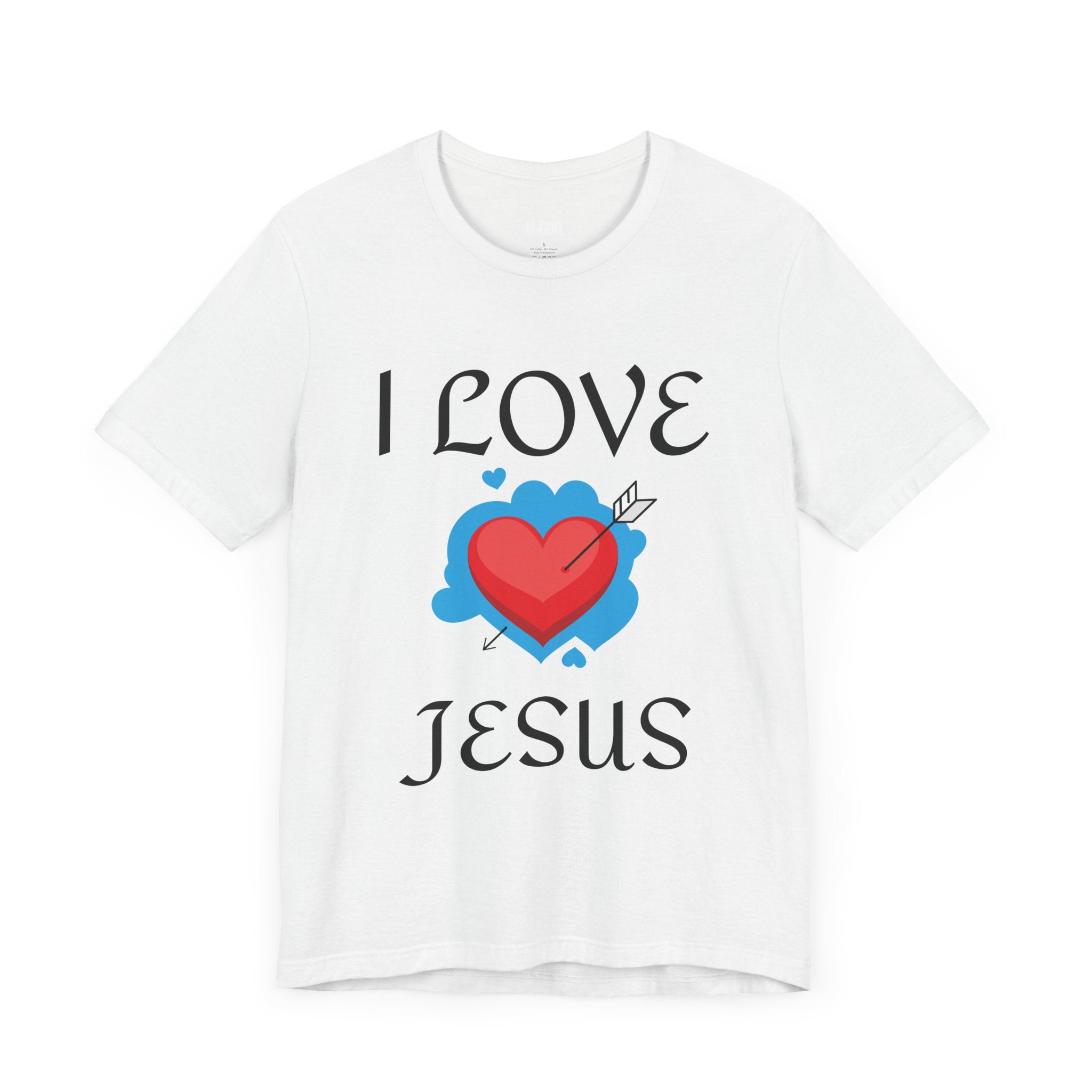 Unisex I love Jesus Tee - U+GOD