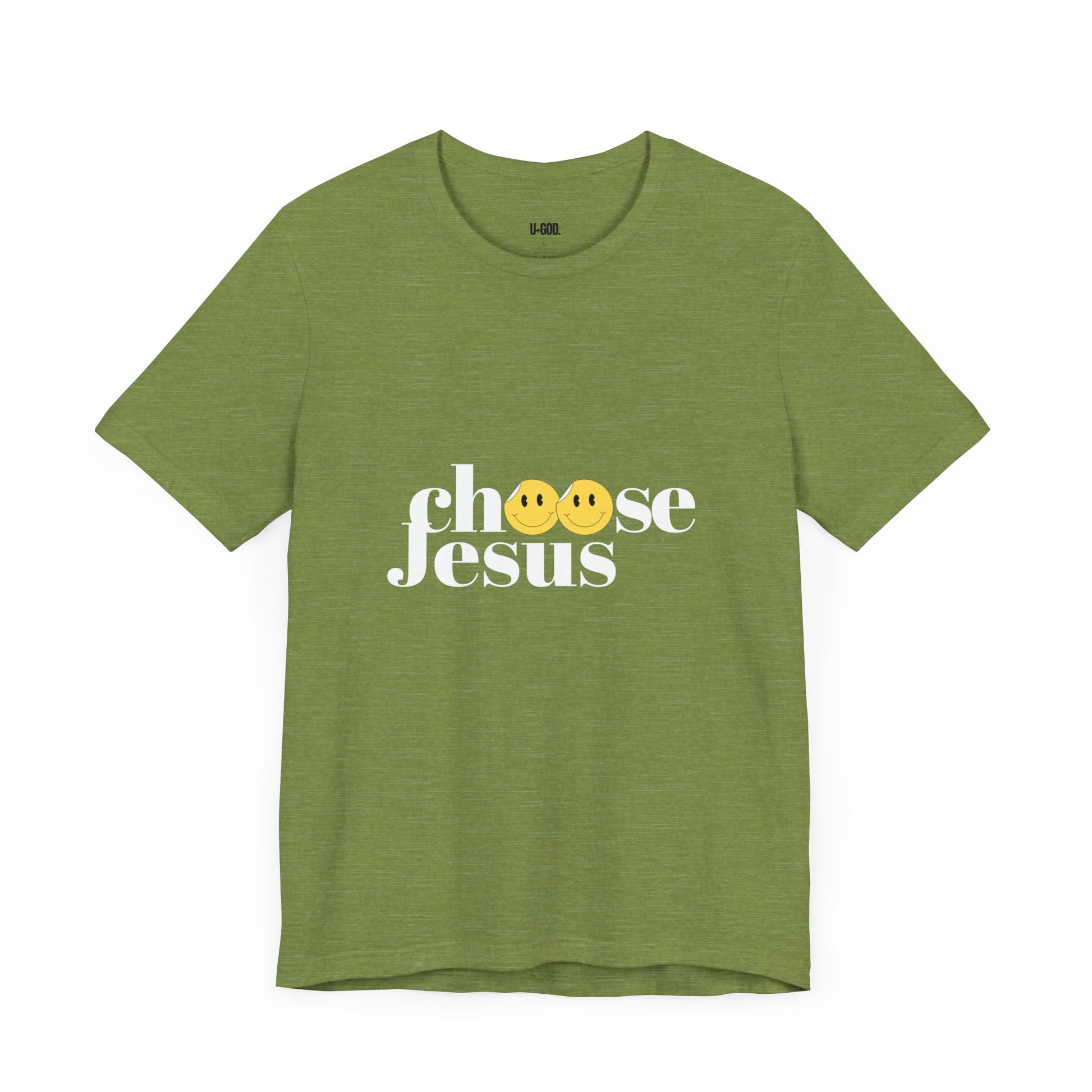 Choose Jesus: Faith-Driven Graphic Tee - U+GOD