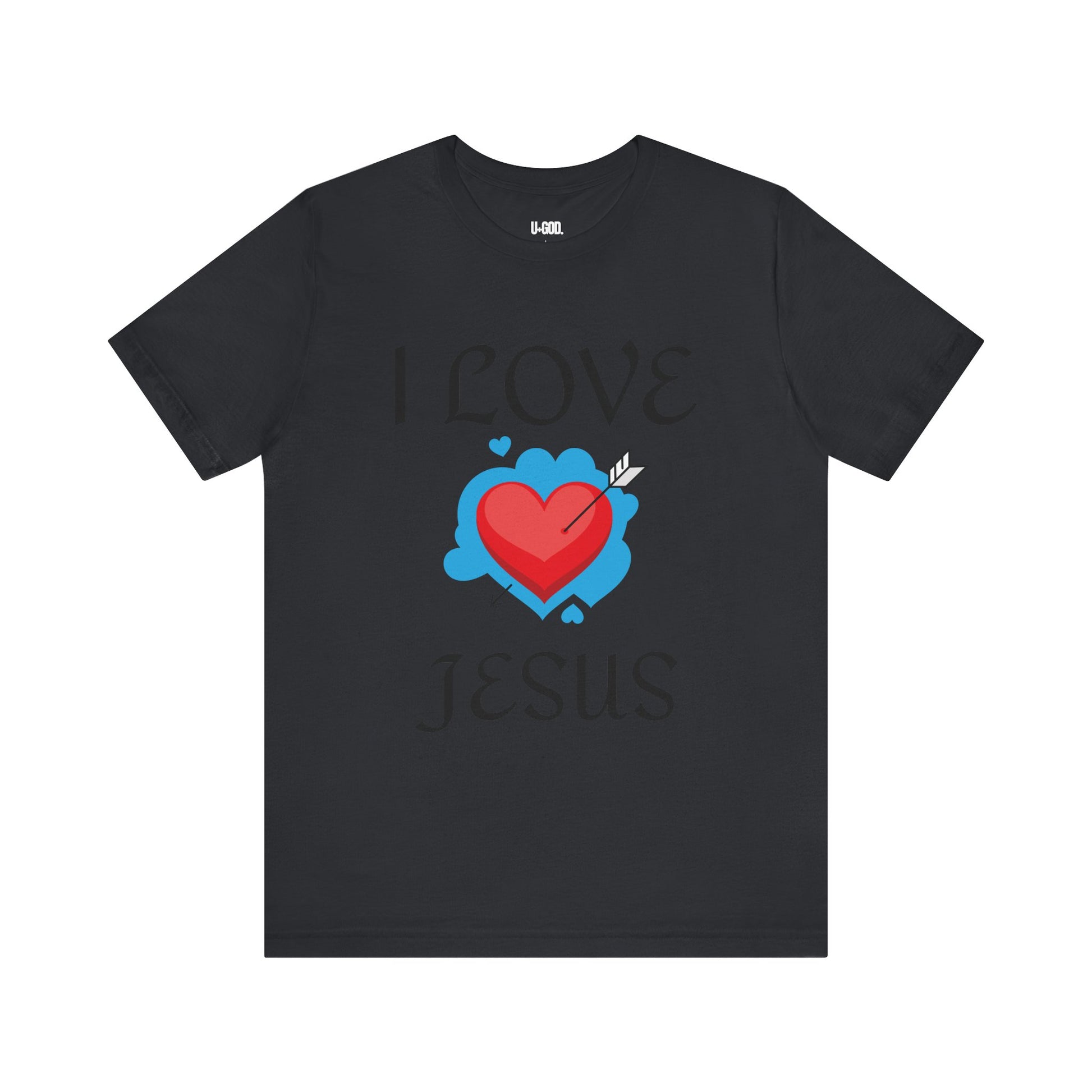 Unisex I love Jesus Tee - U+GOD