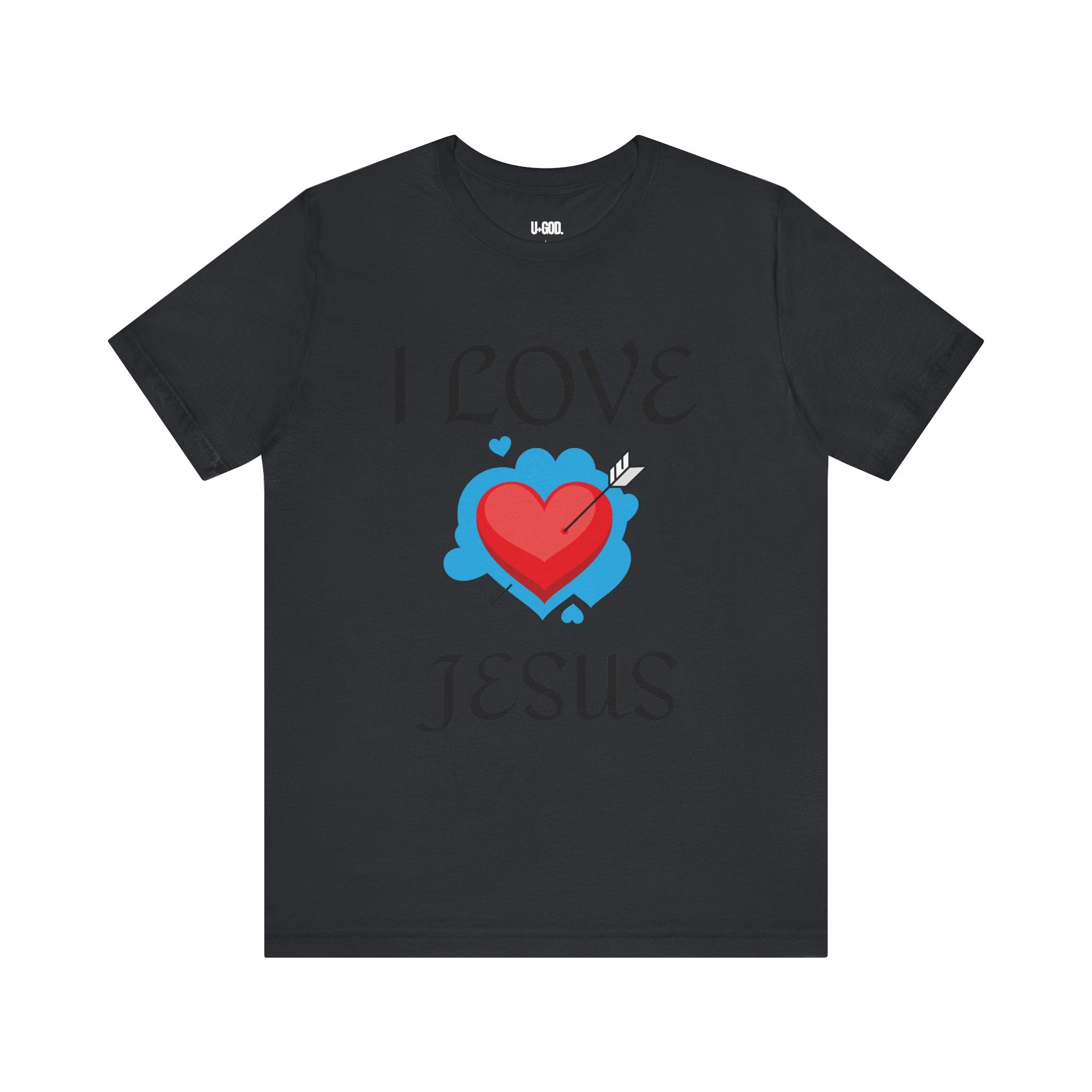 Unisex I love Jesus Tee - U+GOD