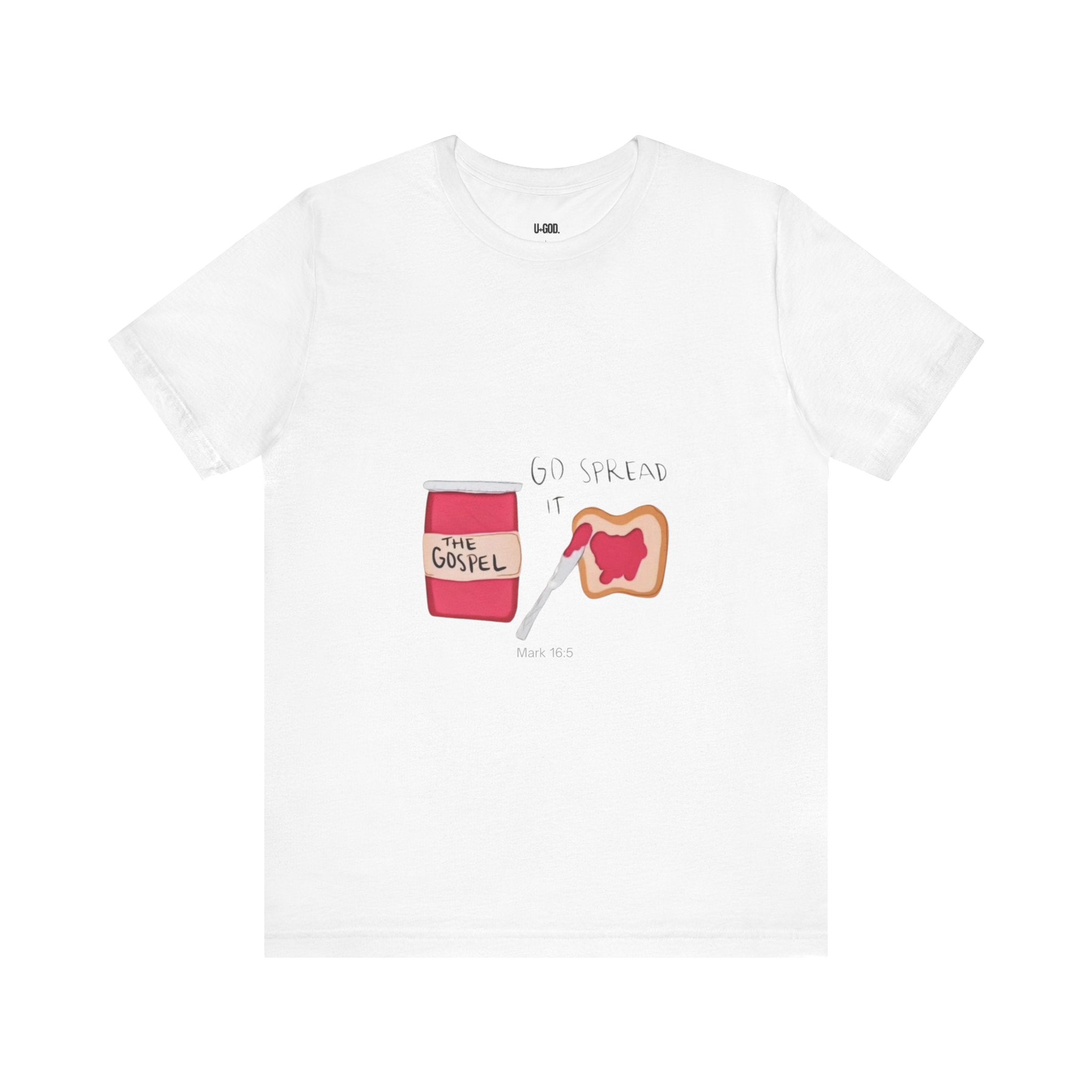 Spread the Good News: Jelly on Bread Design - U+GOD