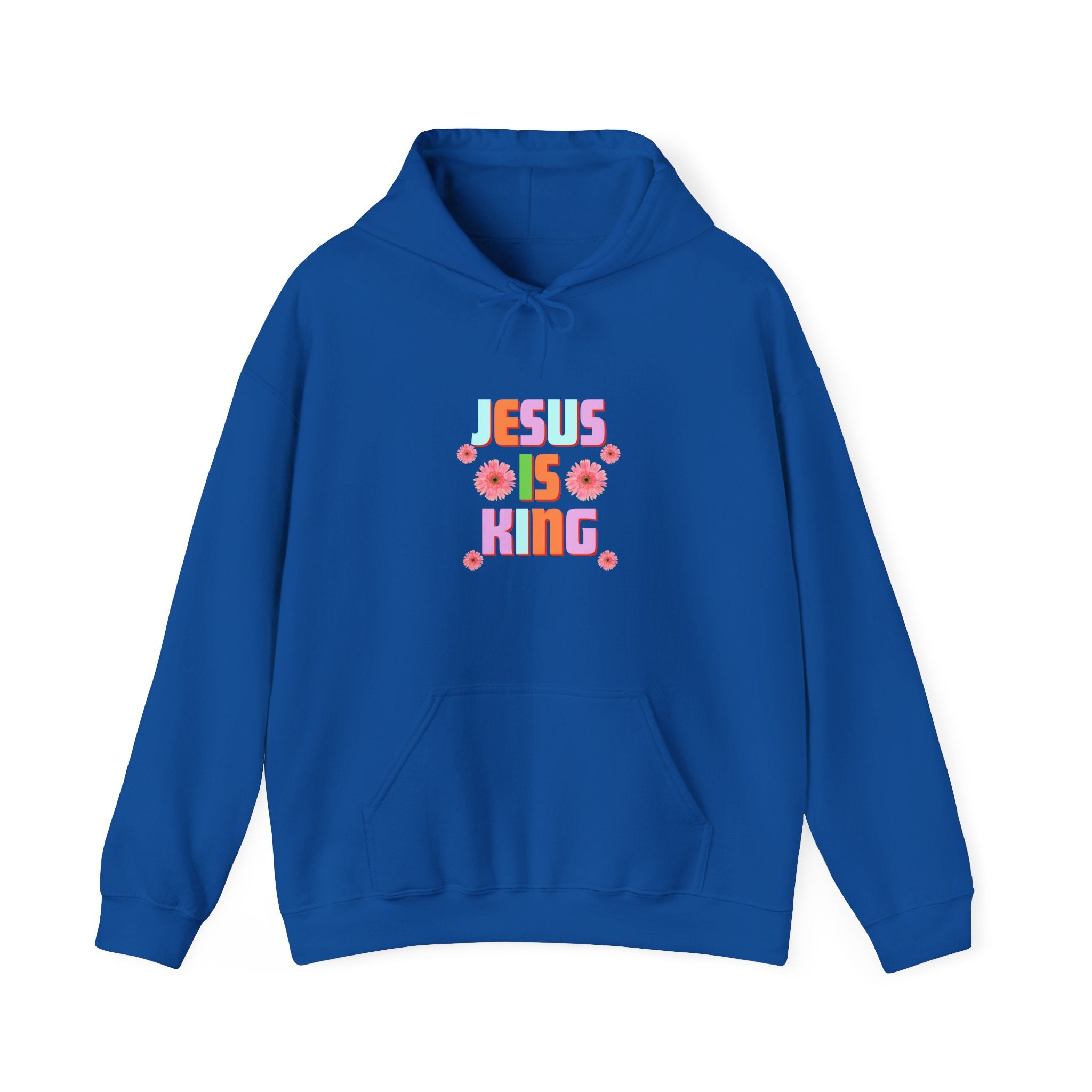 Jesus is King Women's Pullover Hoody: Embracing Faith in Style