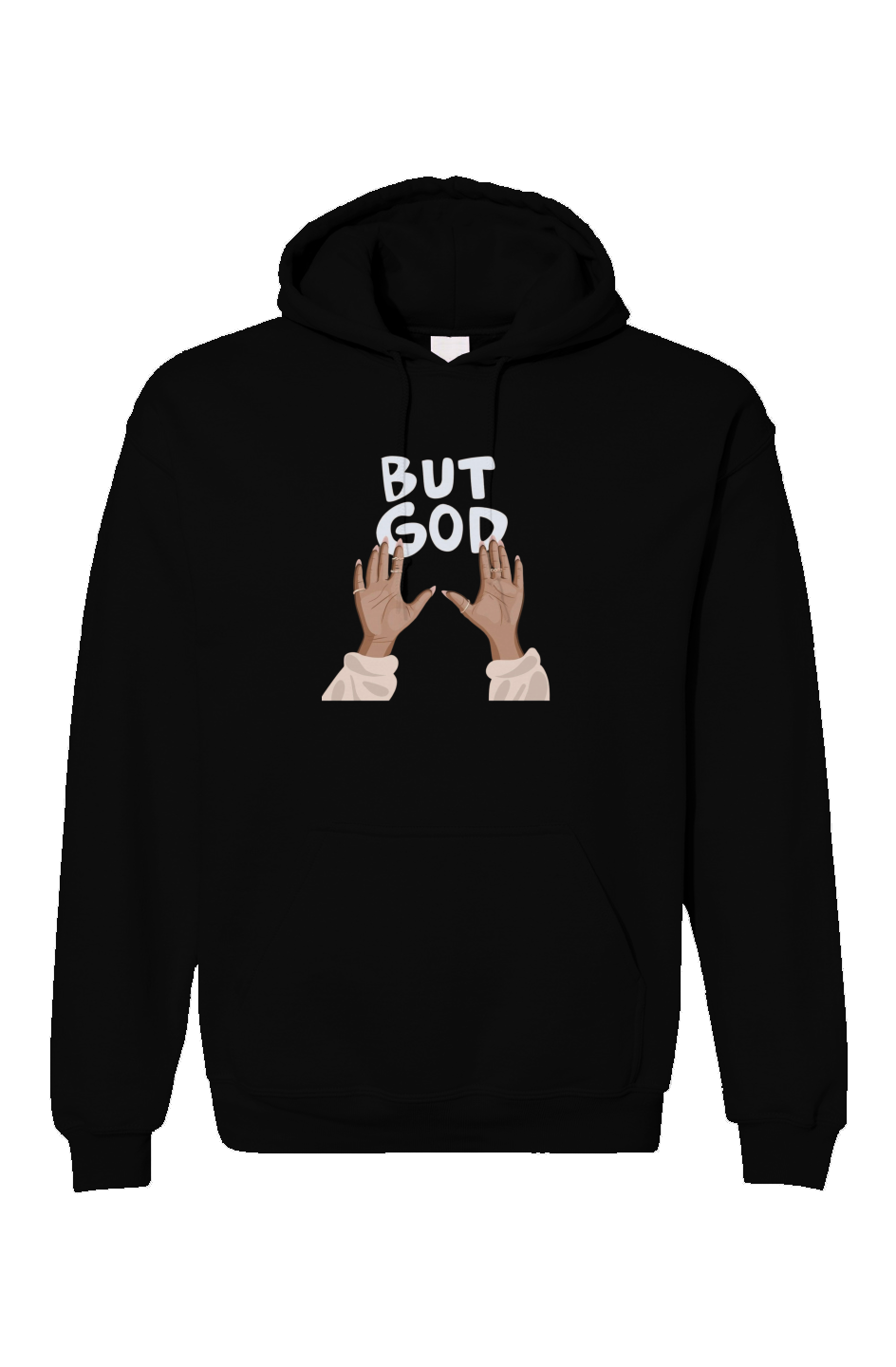 But God Unisex Black Hoodie