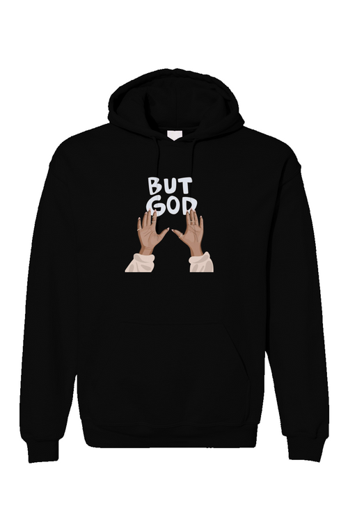 But God Unisex Black Hoodie