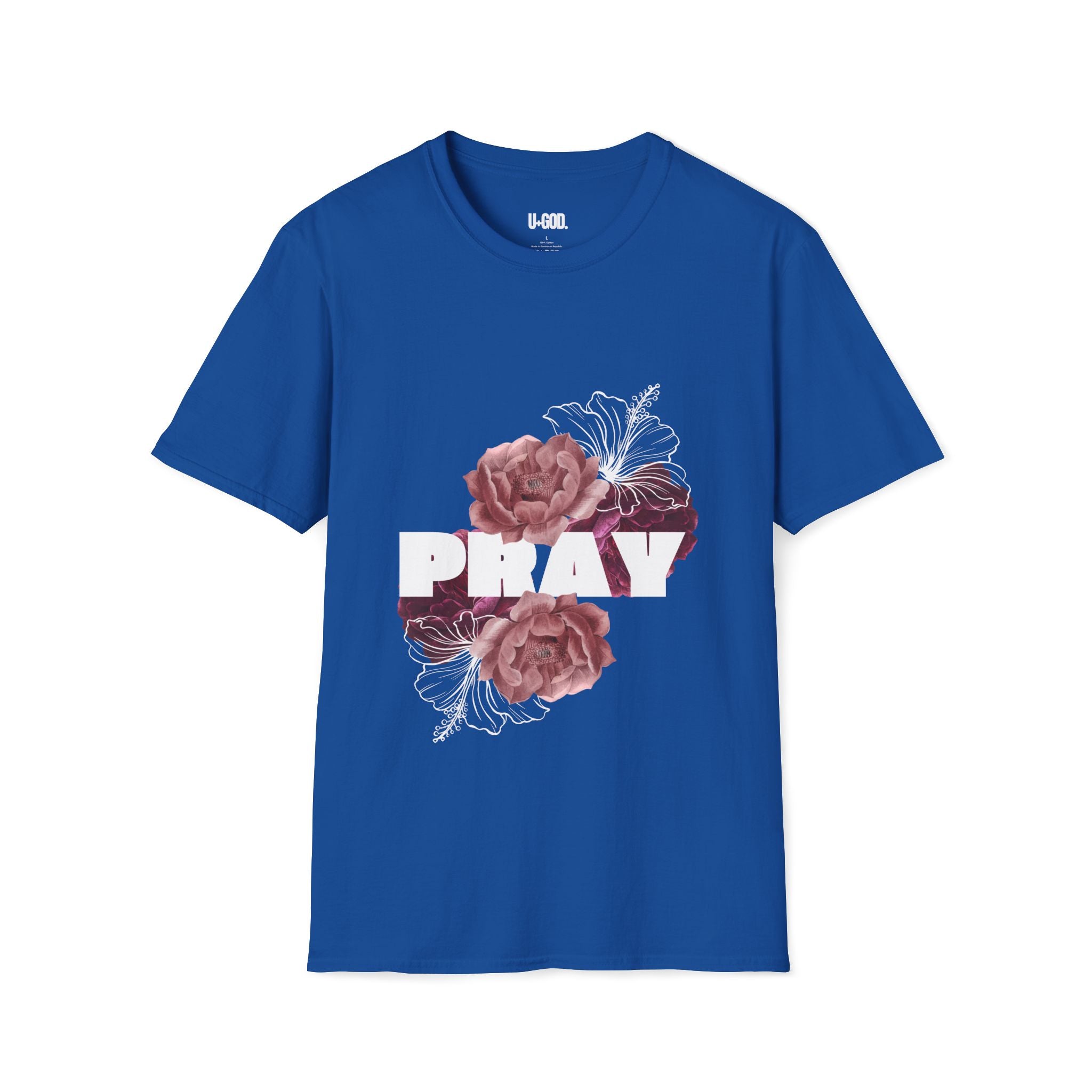 Pray Soft-style T-Shirt | U+God Clothing Line - U+GOD