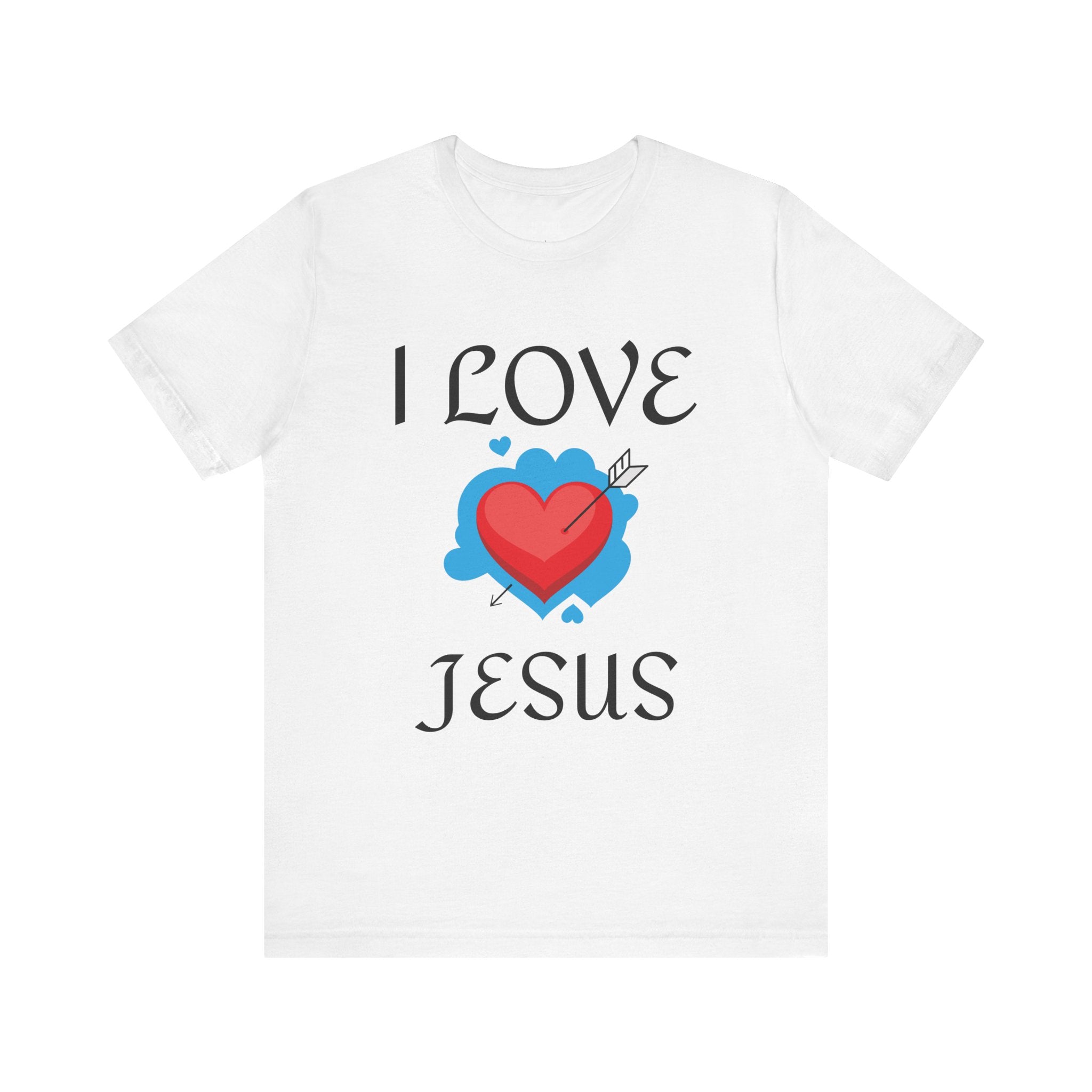 Unisex I love Jesus Tee - U+GOD