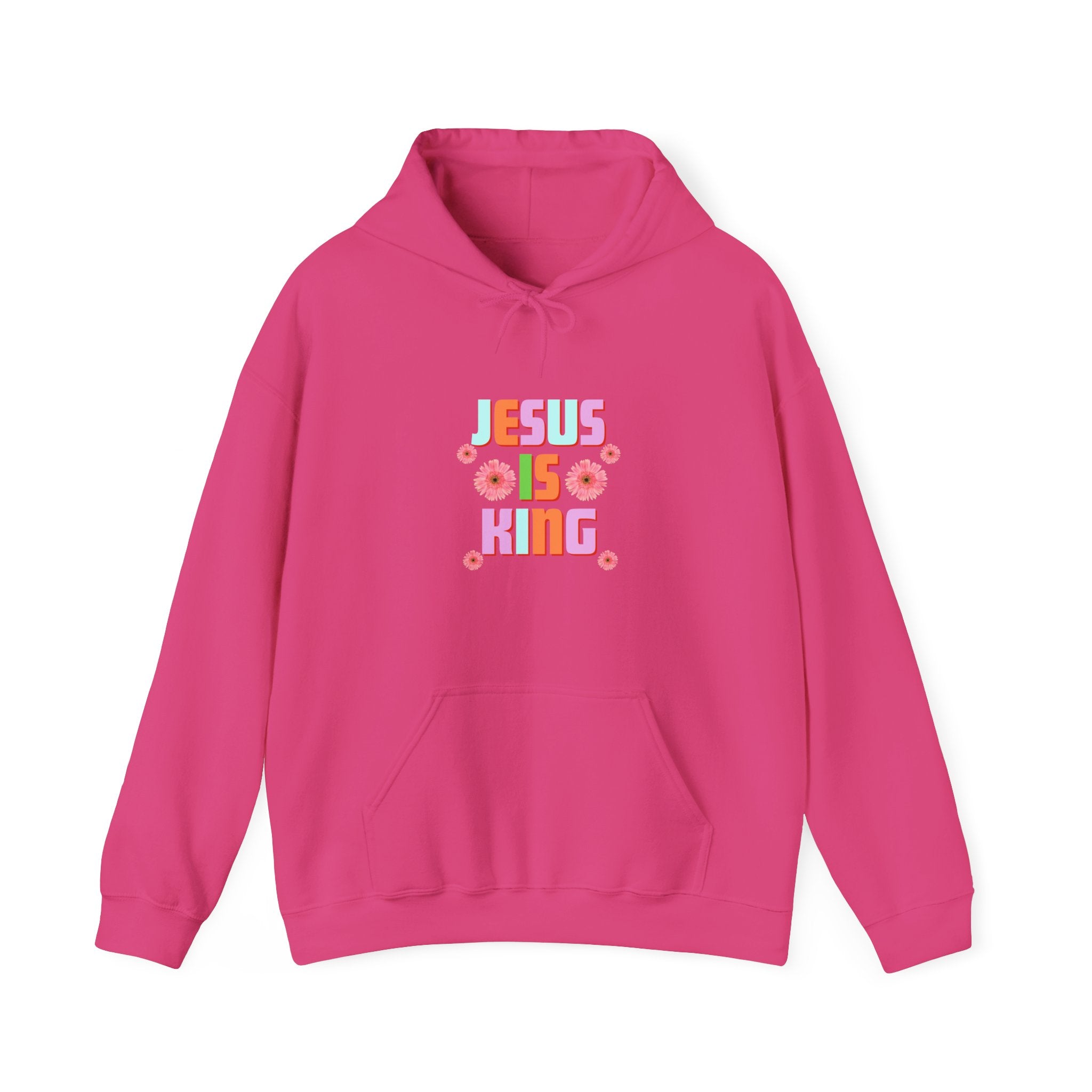 Jesus is King Women's Pullover Hoody: Embracing Faith in Style