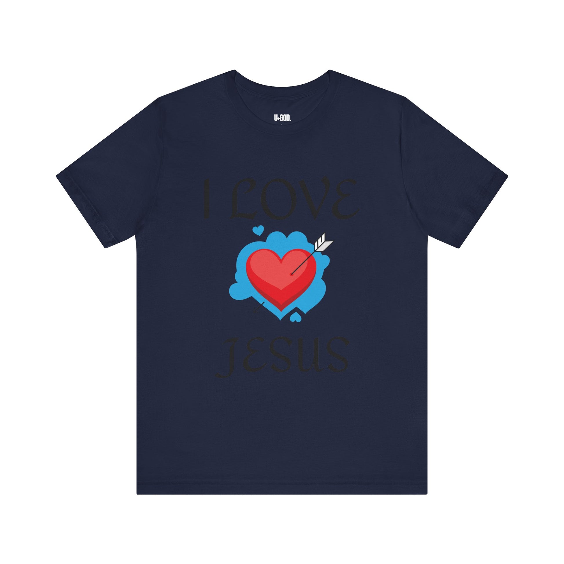 Unisex I love Jesus Tee - U+GOD