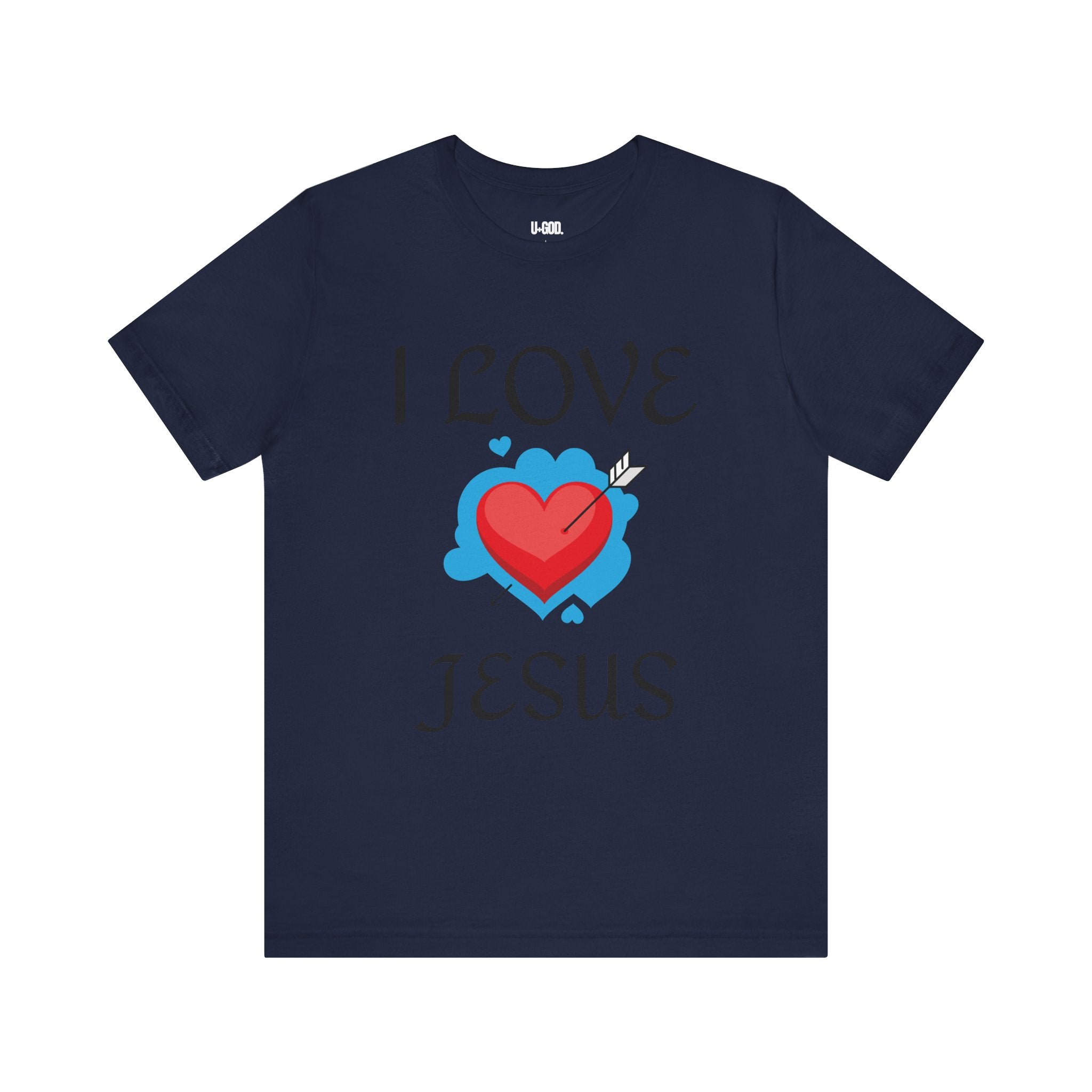 Unisex I love Jesus Tee - U+GOD