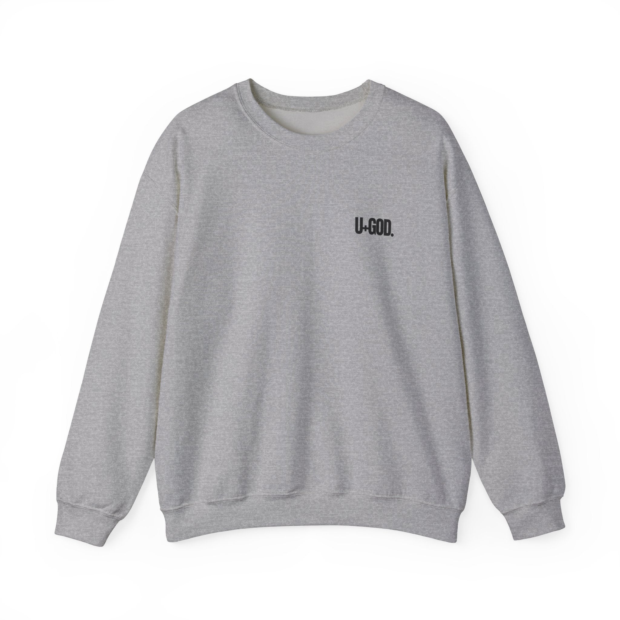 Unisex Crewneck Sweatshirt - U+GOD Design - U+GOD