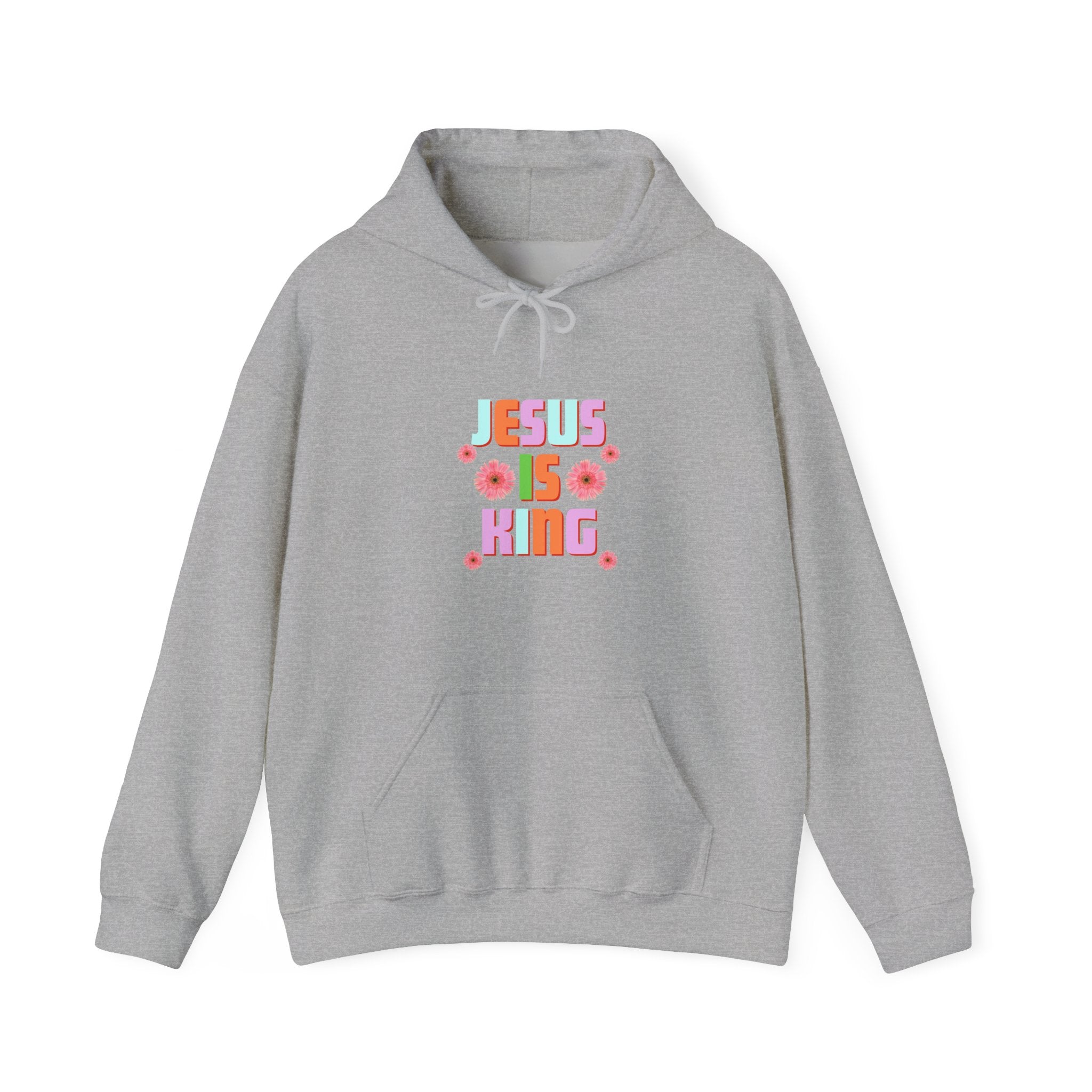 Jesus is King Women's Pullover Hoody: Embracing Faith in Style