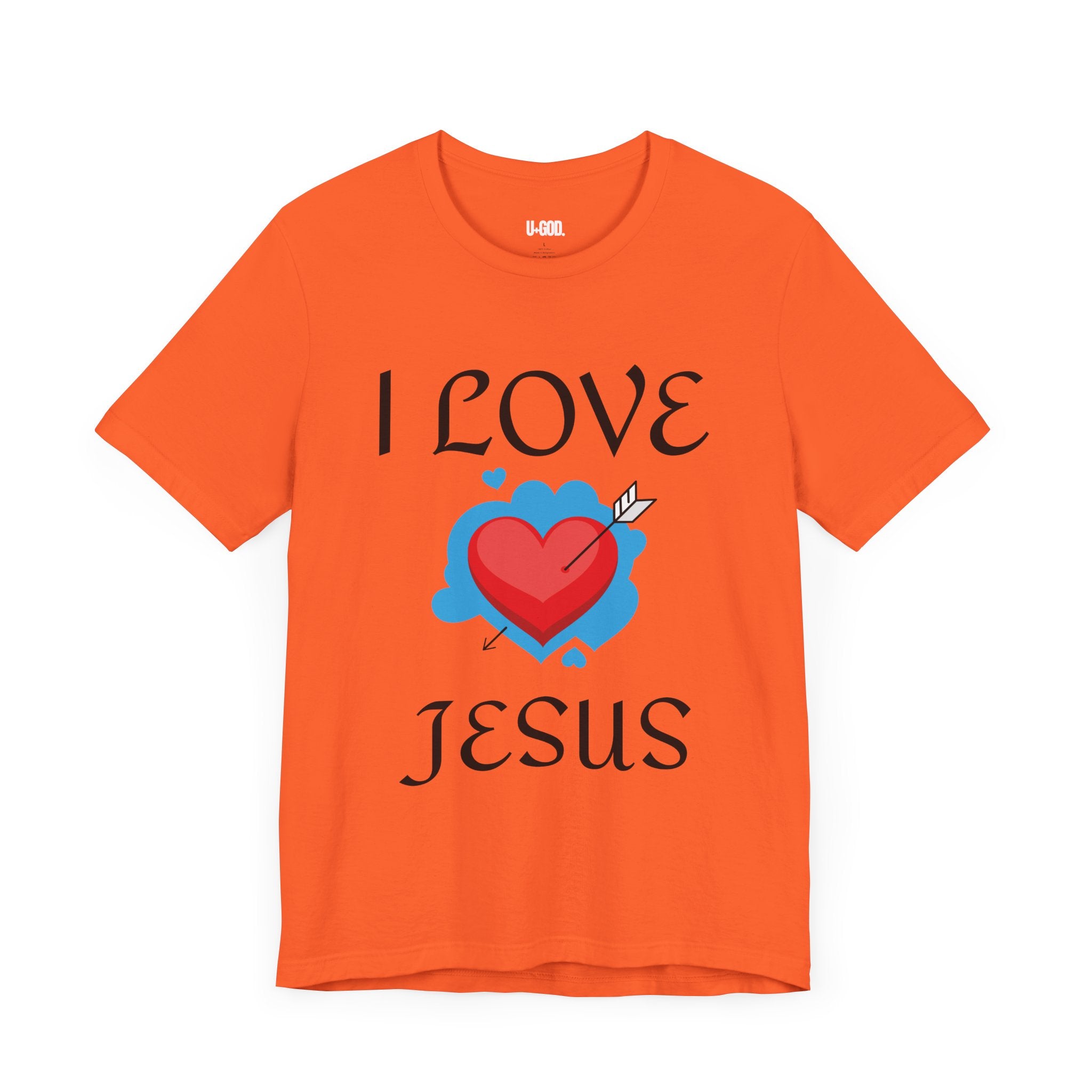 Unisex I love Jesus Tee - U+GOD
