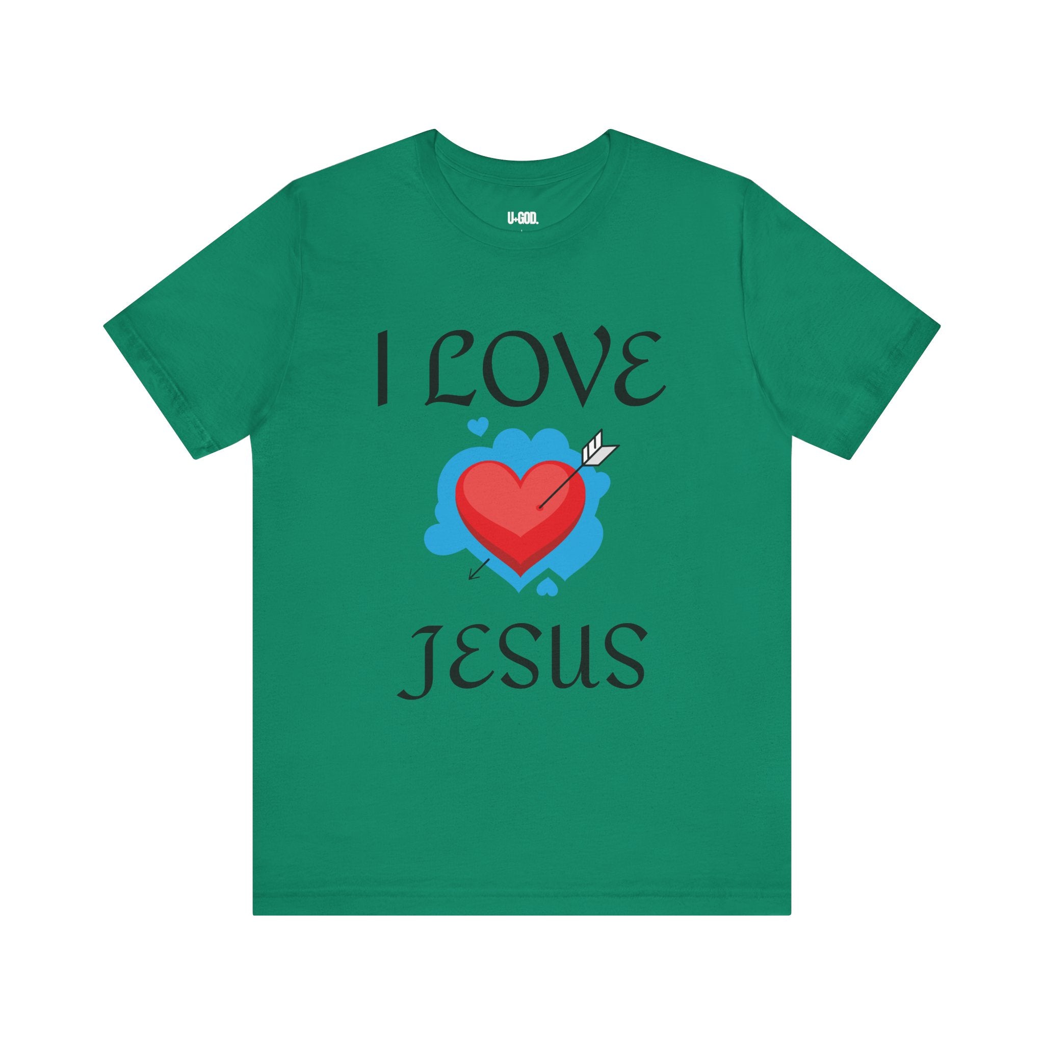 Unisex I love Jesus Tee - U+GOD