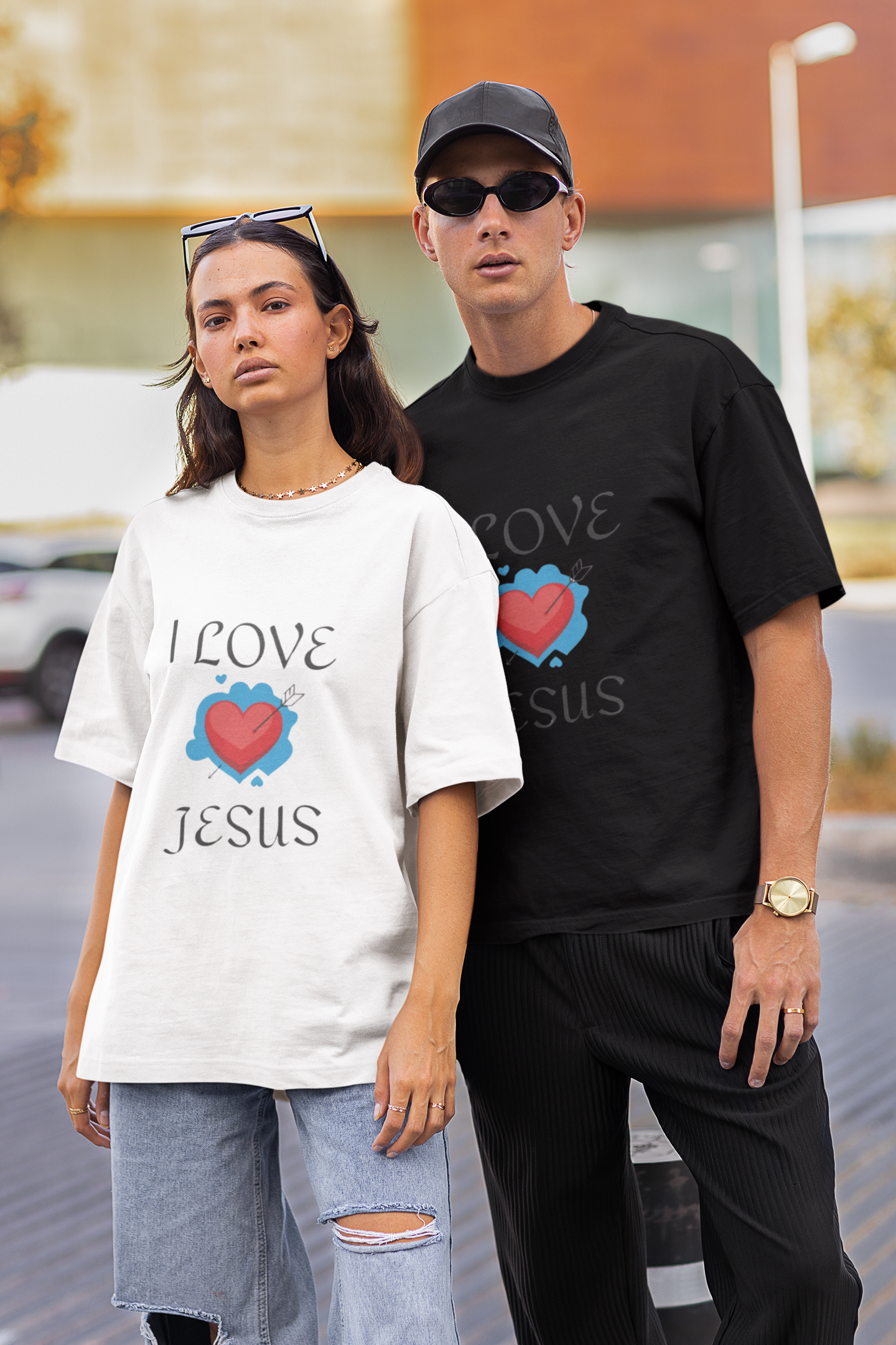 Unisex I love Jesus Tee - U+GOD