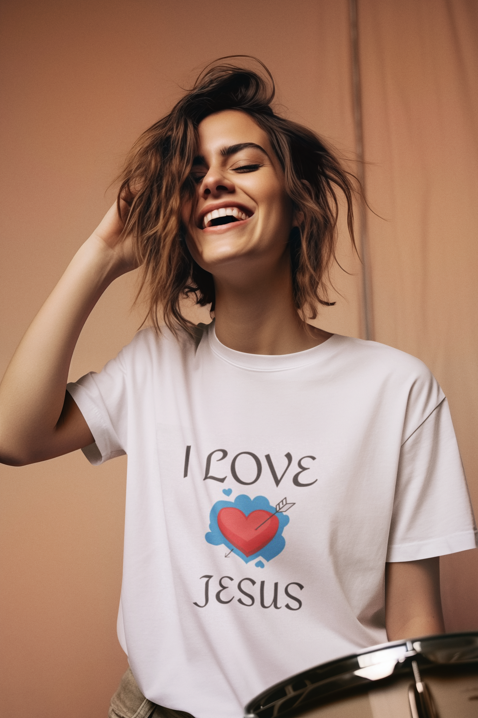 Unisex I love Jesus Tee - U+GOD